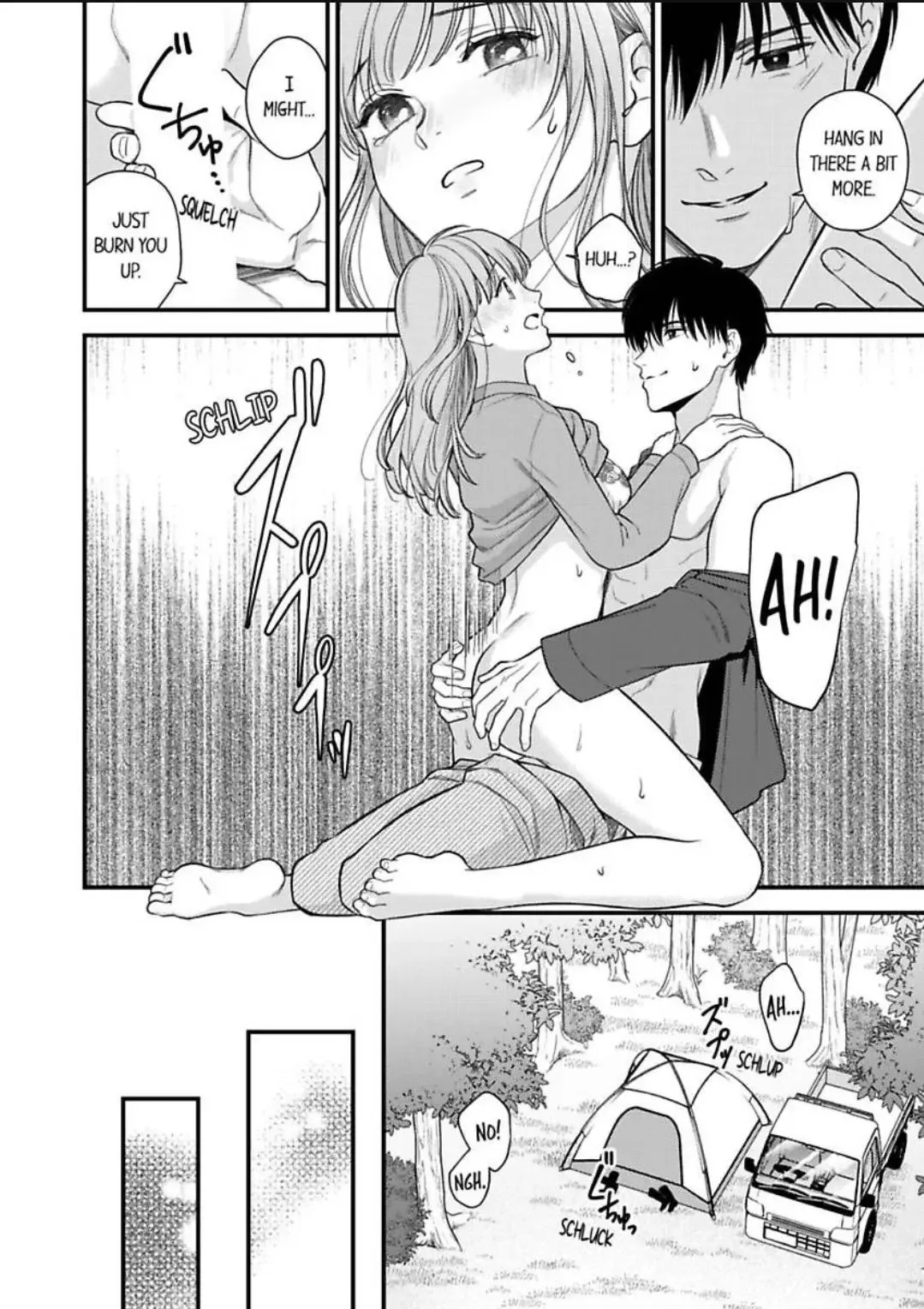 3-Byogo, Yaju.~ Goukon de Sumi ni Ita Kare wa Midarana Nikushoku Deshita Chapter 78 page 23