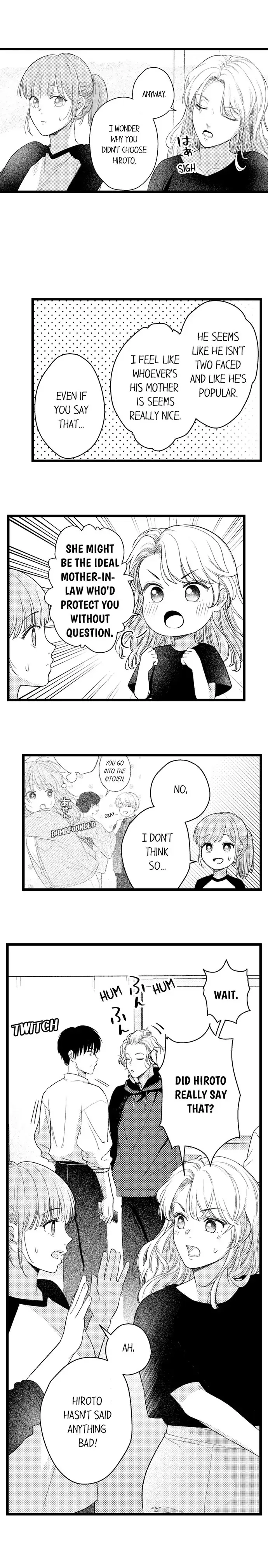 3-Byogo, Yaju.~ Goukon de Sumi ni Ita Kare wa Midarana Nikushoku Deshita Chapter 59 page 3