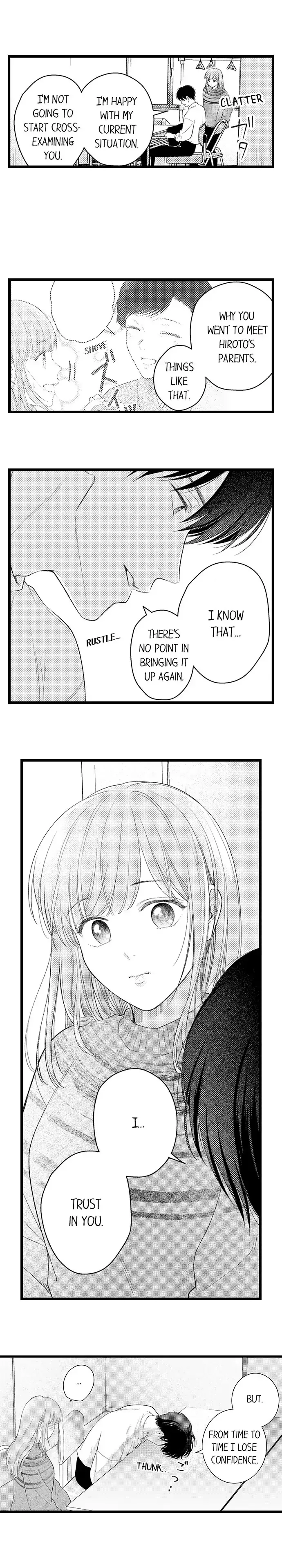 3-Byogo, Yaju.~ Goukon de Sumi ni Ita Kare wa Midarana Nikushoku Deshita Chapter 59 page 8