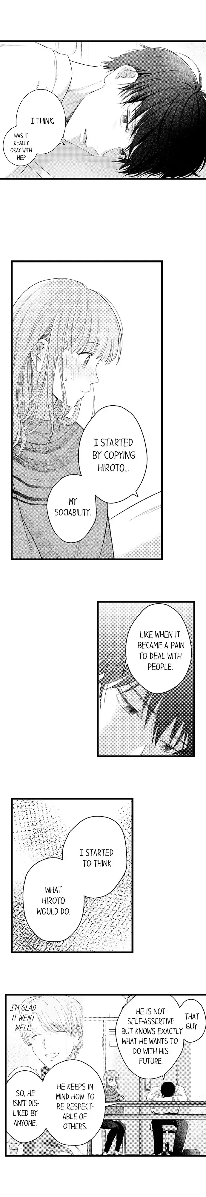 3-Byogo, Yaju.~ Goukon de Sumi ni Ita Kare wa Midarana Nikushoku Deshita Chapter 59 page 9