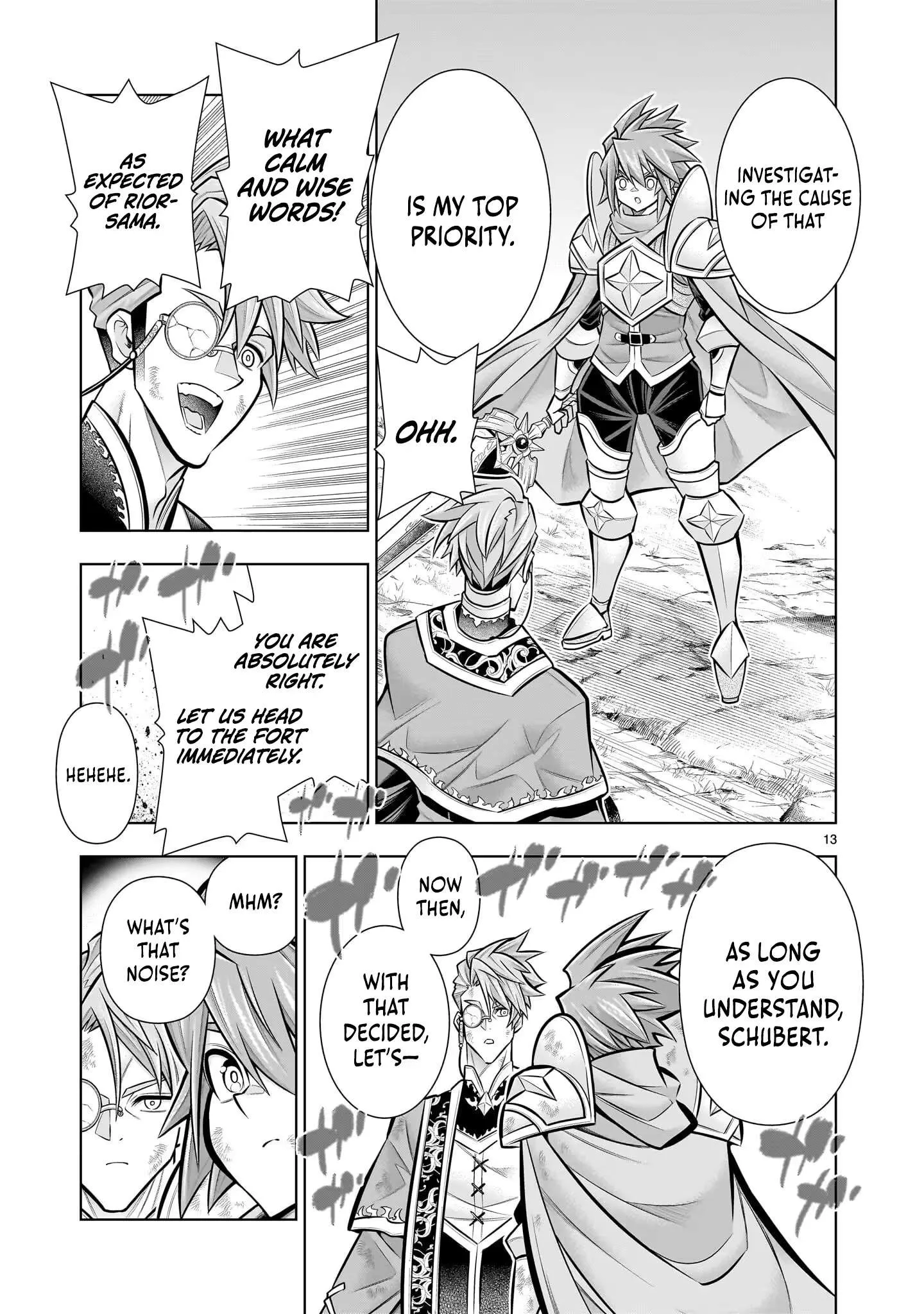 I Suddenly Found Myself as the Villainous General in a hack-and-slash Game~ I'll Smash Apart the Doom Route~ Chapter 7.1 page 13