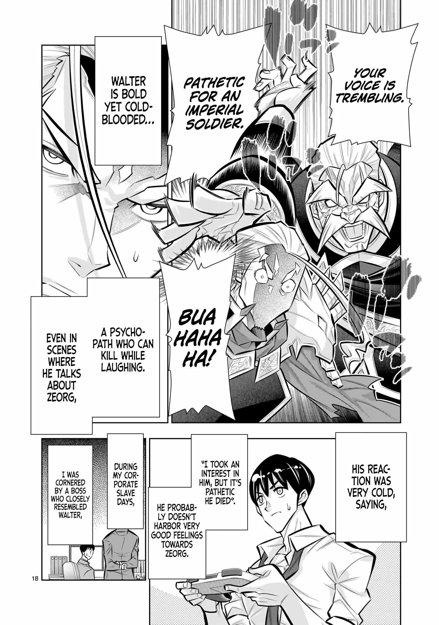 I Suddenly Found Myself as the Villainous General in a hack-and-slash Game~ I'll Smash Apart the Doom Route~ Chapter 7.2 page 18