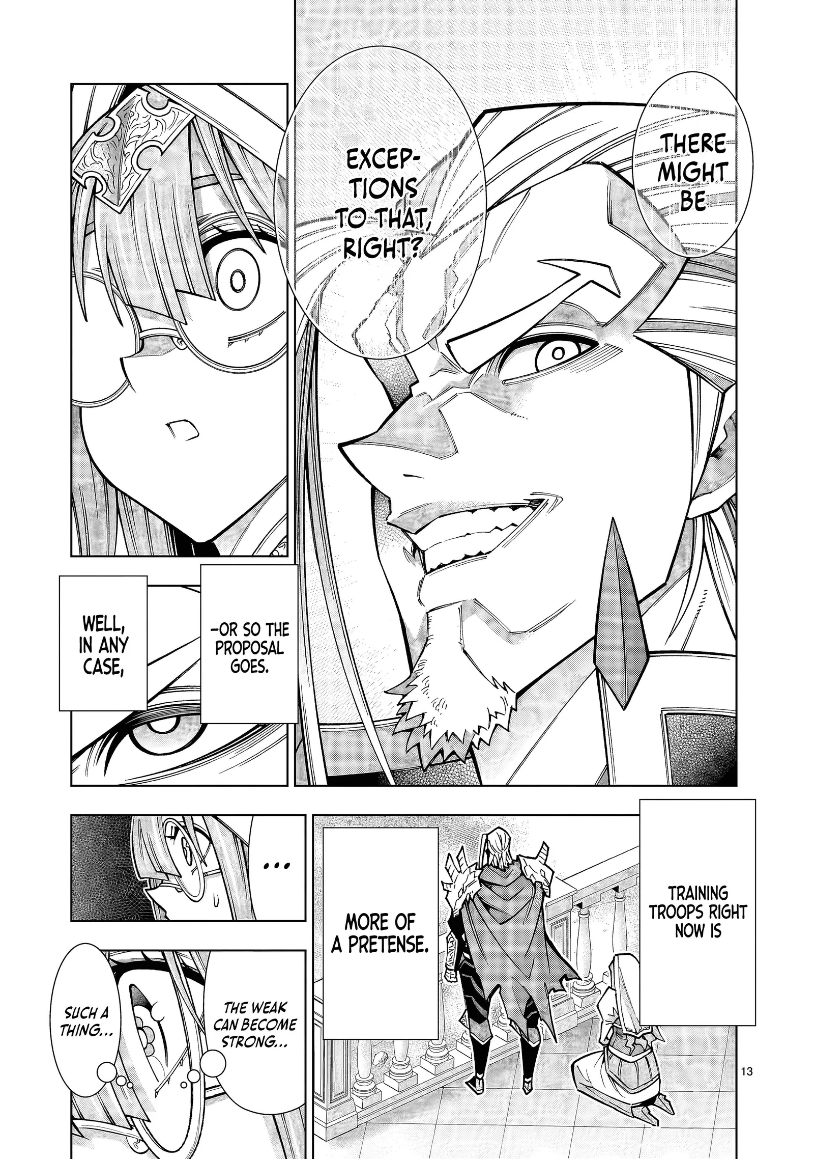 I Suddenly Found Myself as the Villainous General in a hack-and-slash Game~ I'll Smash Apart the Doom Route~ Chapter 3.2 page 14