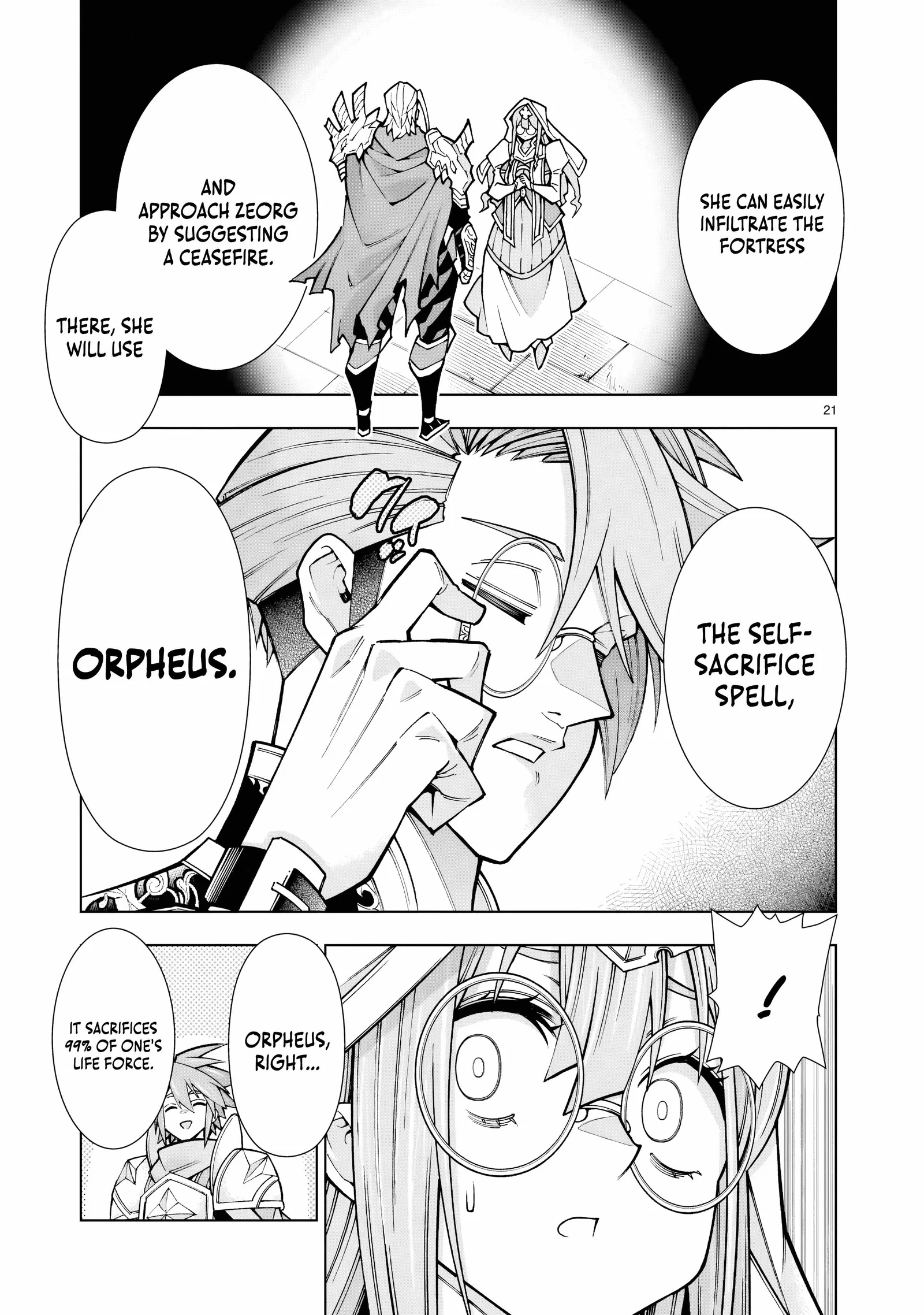 I Suddenly Found Myself as the Villainous General in a hack-and-slash Game~ I'll Smash Apart the Doom Route~ Chapter 2.2 page 21