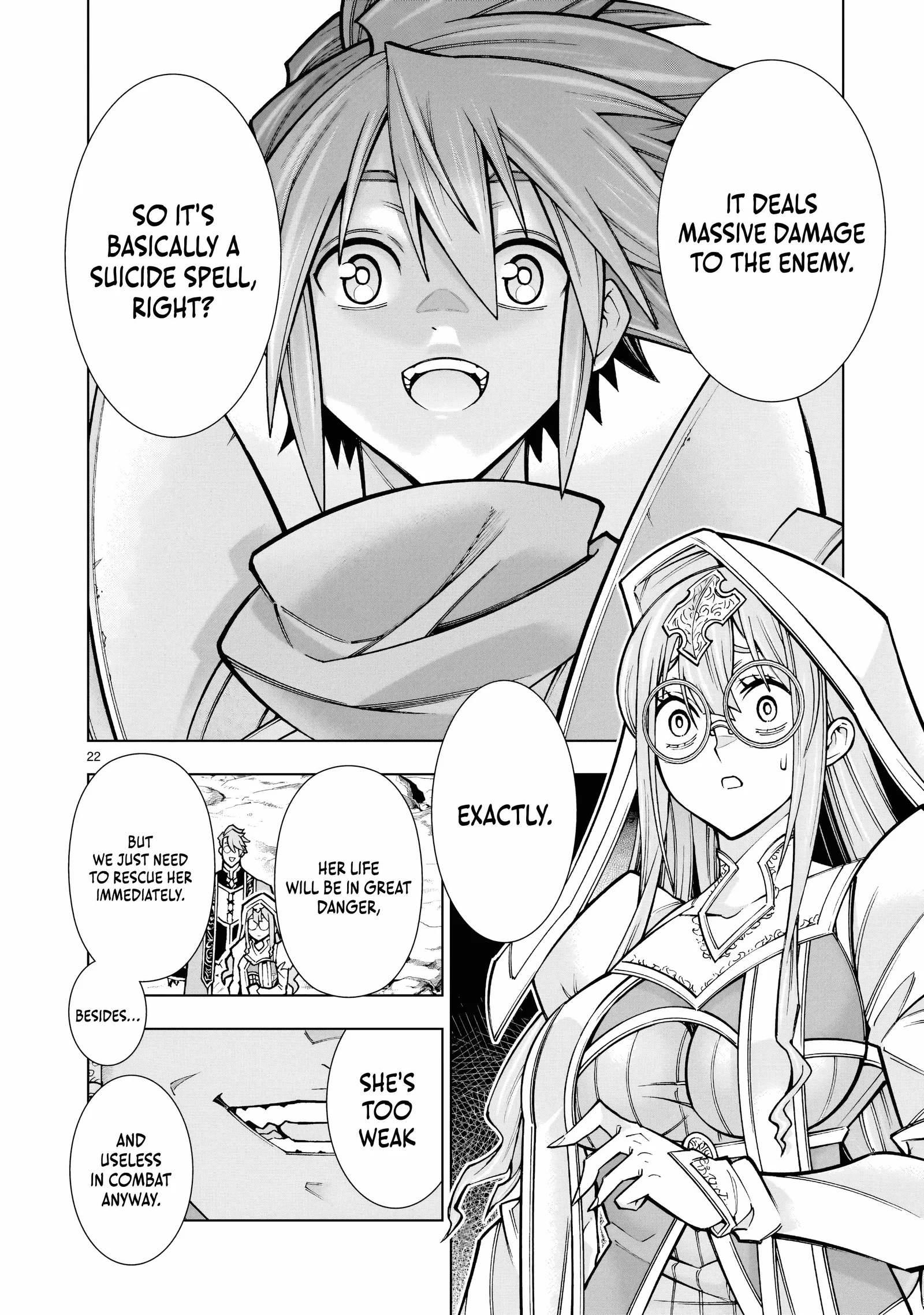 I Suddenly Found Myself as the Villainous General in a hack-and-slash Game~ I'll Smash Apart the Doom Route~ Chapter 2.2 page 22
