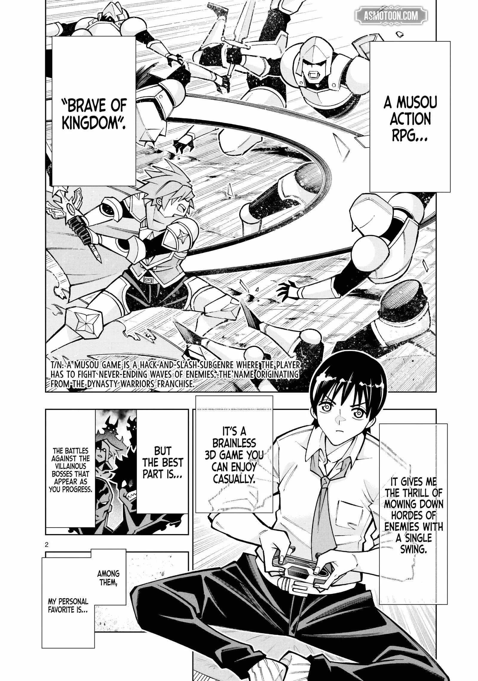 I Suddenly Found Myself as the Villainous General in a hack-and-slash Game~ I'll Smash Apart the Doom Route~ Chapter 1 page 3