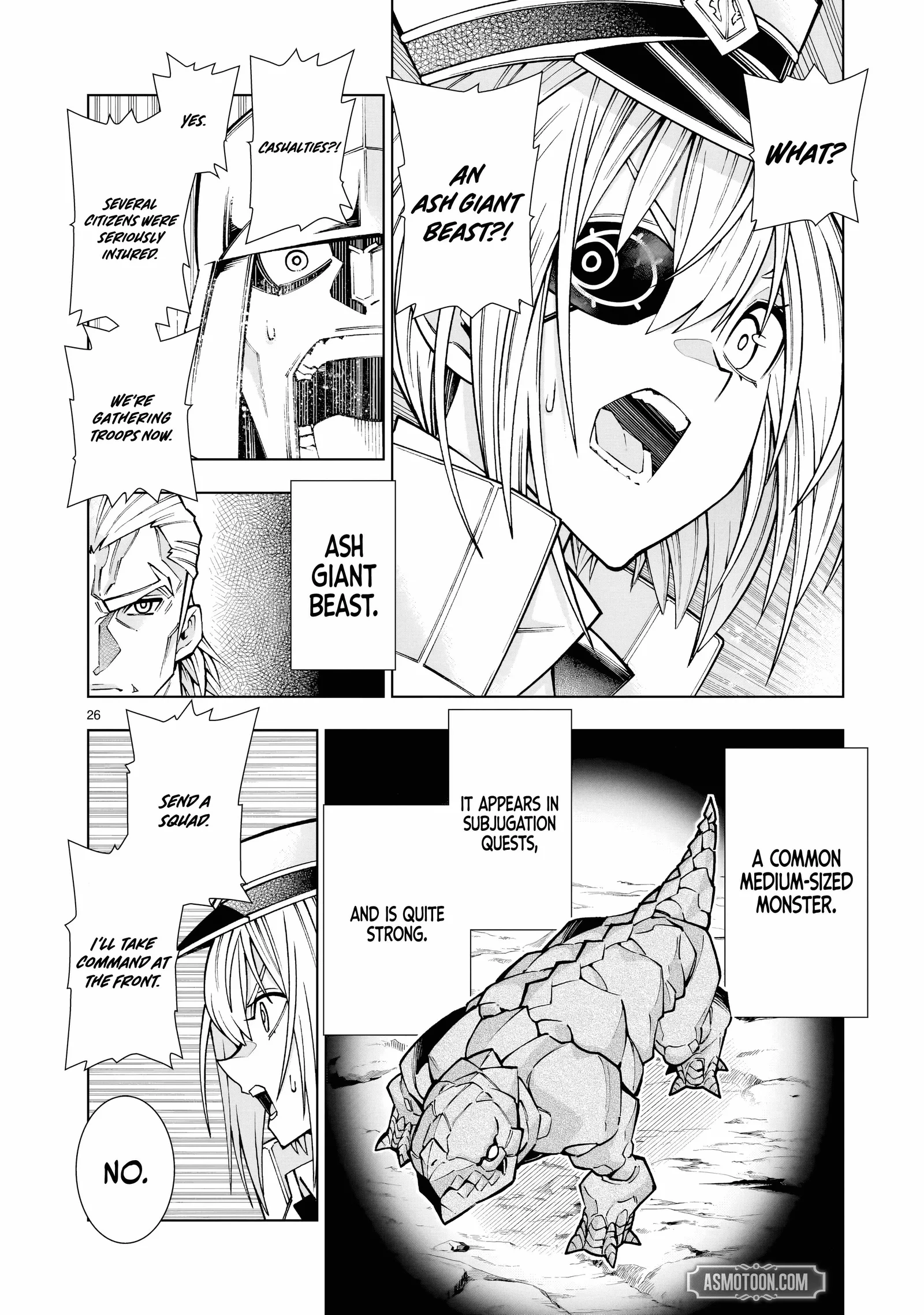 I Suddenly Found Myself as the Villainous General in a hack-and-slash Game~ I'll Smash Apart the Doom Route~ Chapter 1 page 27