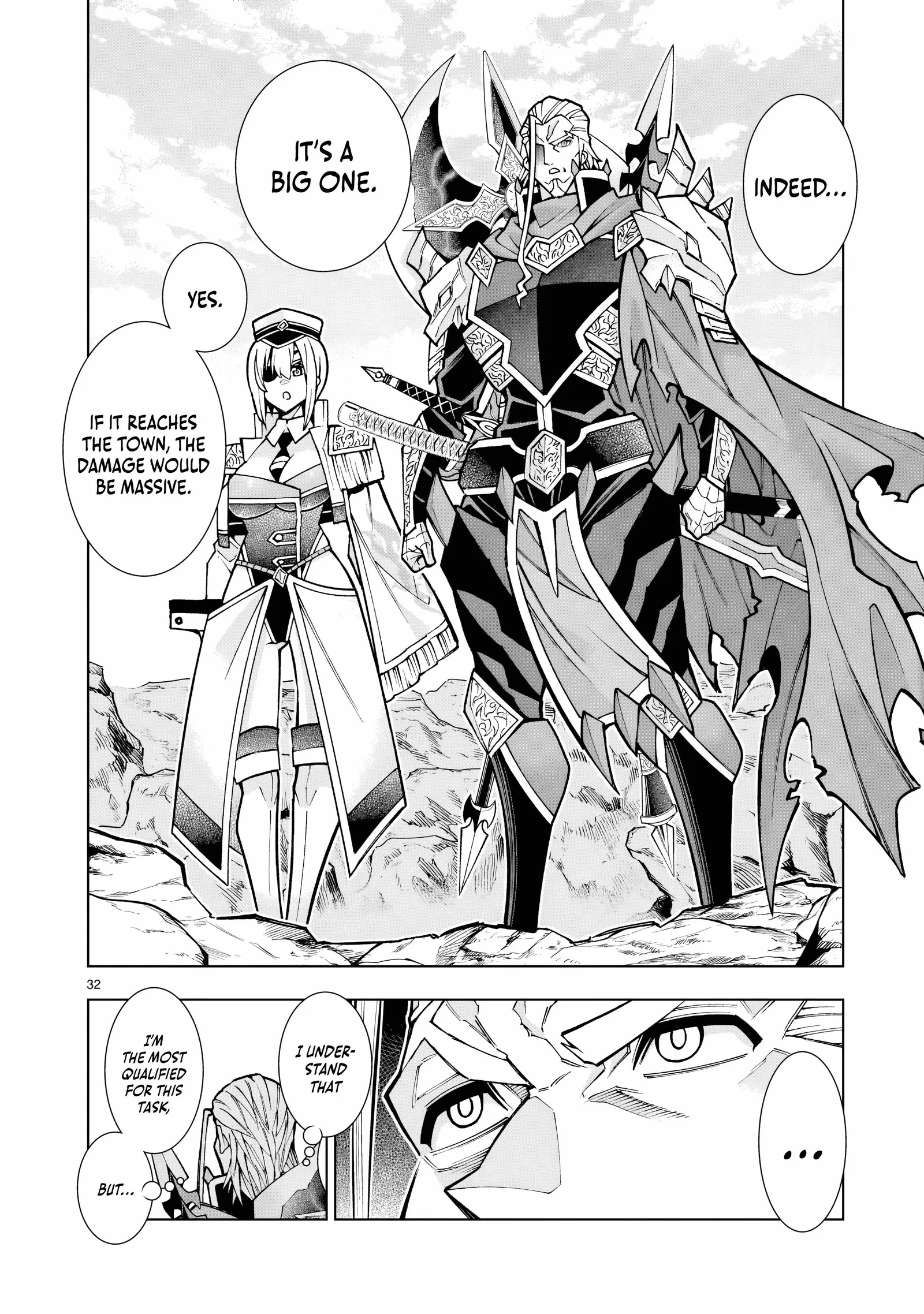 I Suddenly Found Myself as the Villainous General in a hack-and-slash Game~ I'll Smash Apart the Doom Route~ Chapter 1 page 32