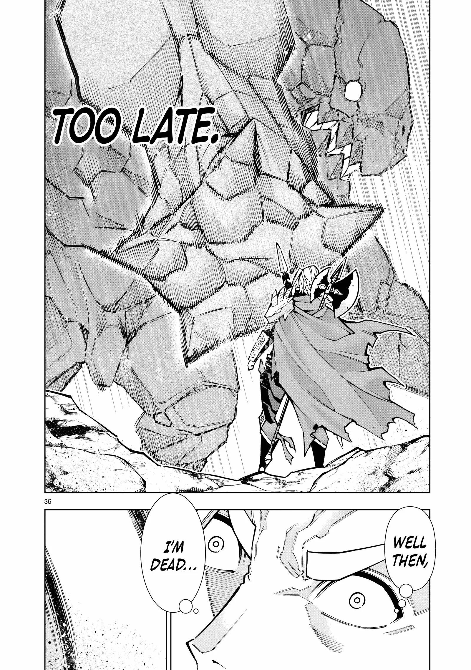 I Suddenly Found Myself as the Villainous General in a hack-and-slash Game~ I'll Smash Apart the Doom Route~ Chapter 1 page 36