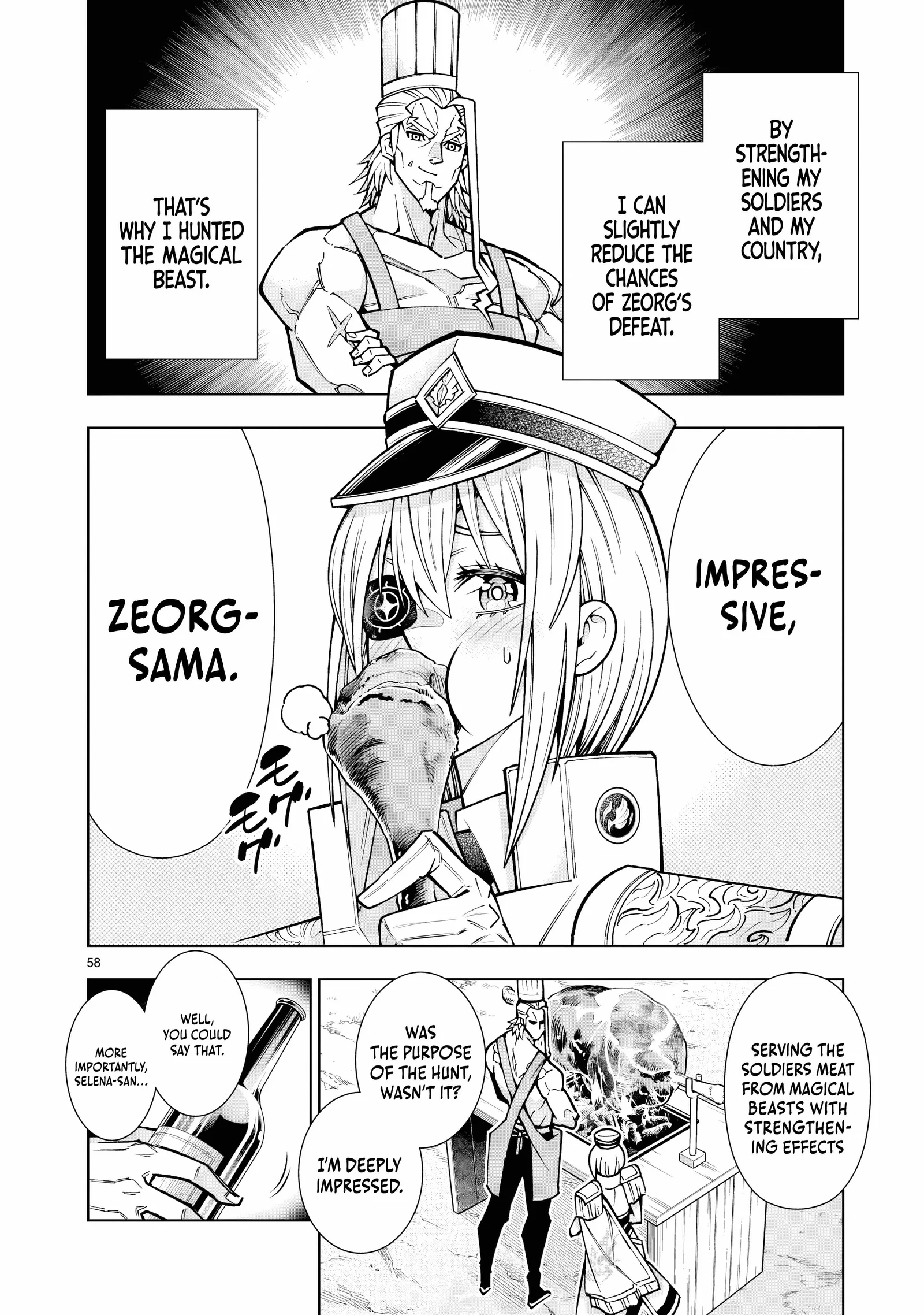 I Suddenly Found Myself as the Villainous General in a hack-and-slash Game~ I'll Smash Apart the Doom Route~ Chapter 1 page 57