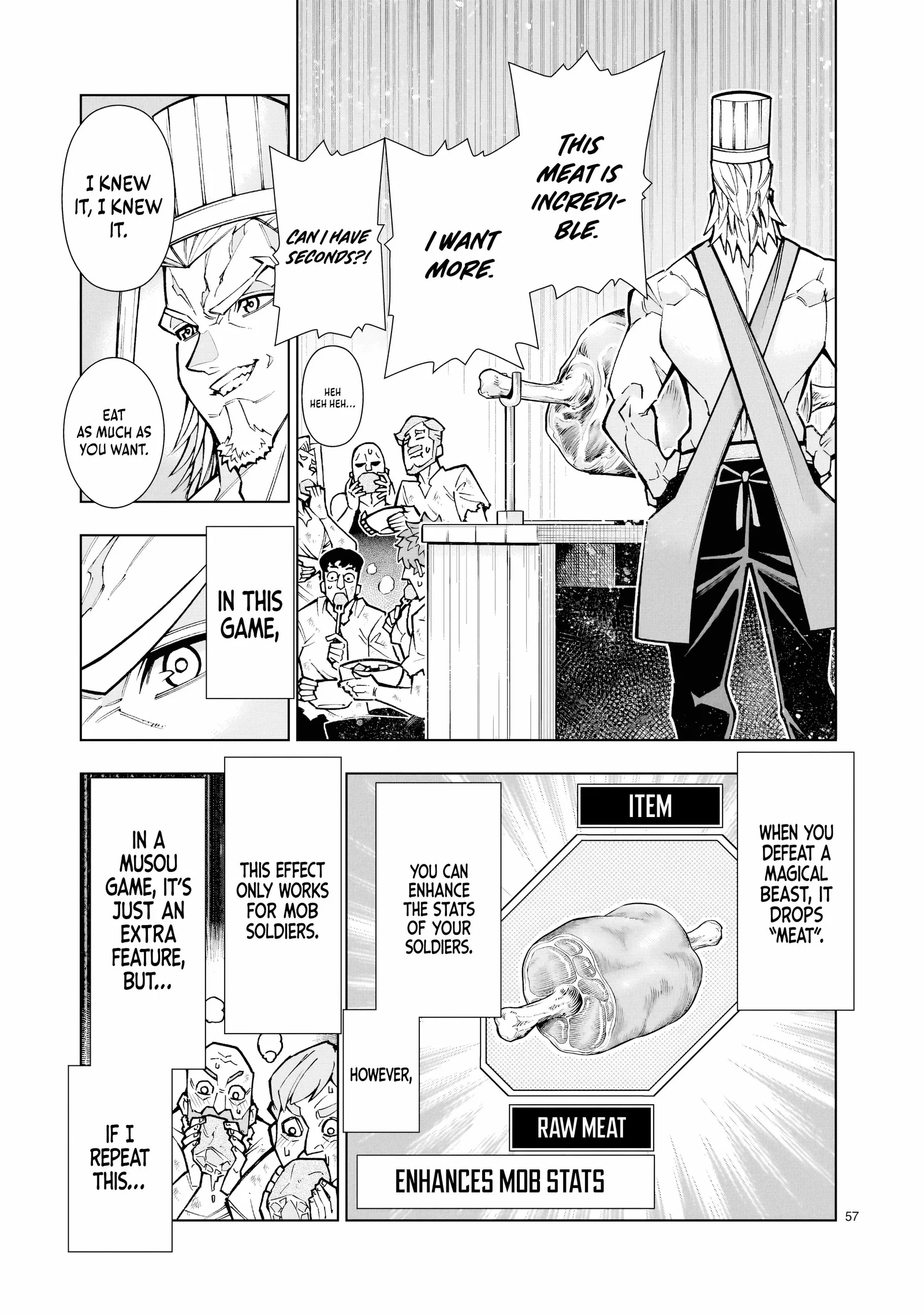 I Suddenly Found Myself as the Villainous General in a hack-and-slash Game~ I'll Smash Apart the Doom Route~ Chapter 1 page 56