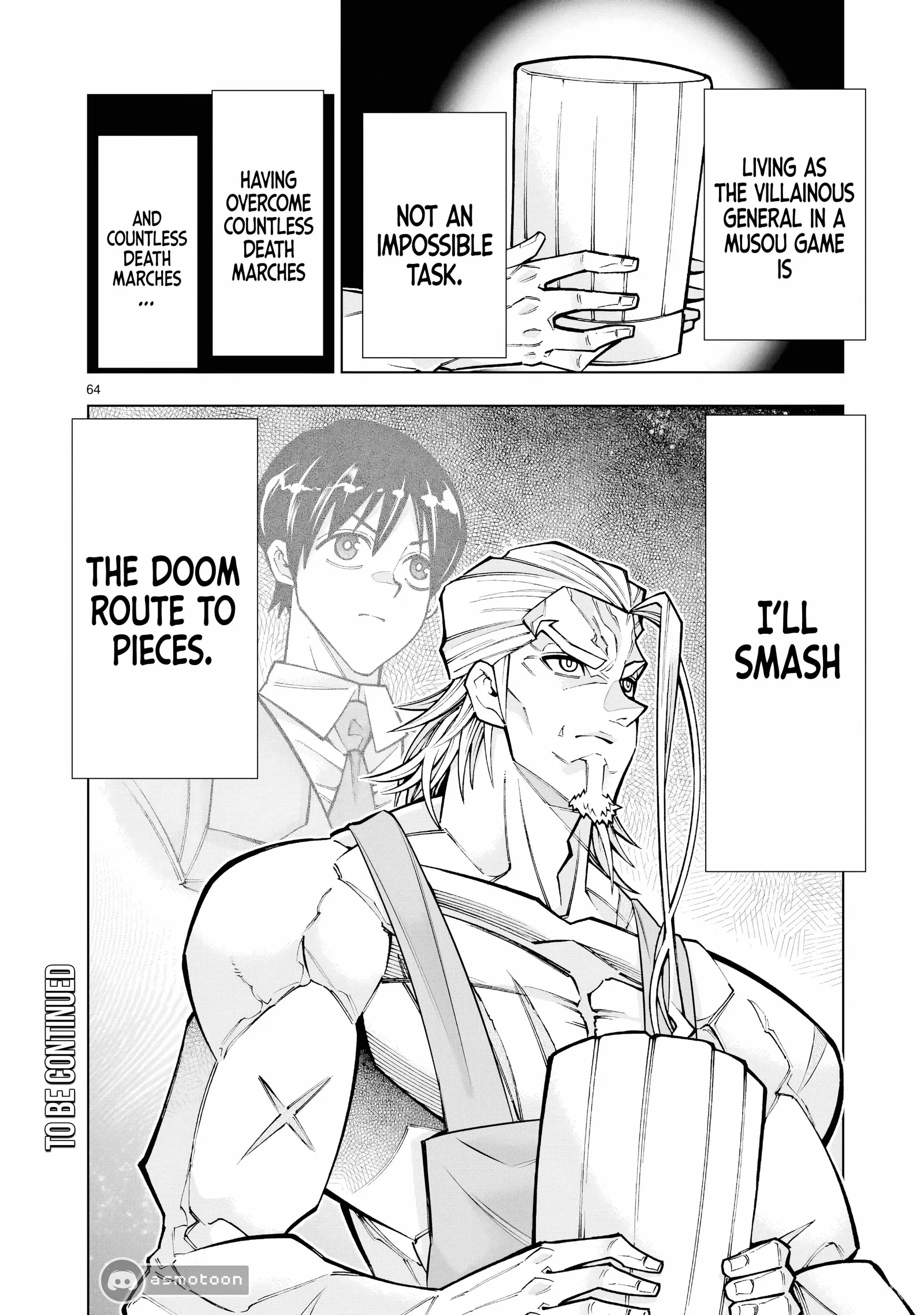 I Suddenly Found Myself as the Villainous General in a hack-and-slash Game~ I'll Smash Apart the Doom Route~ Chapter 1 page 63