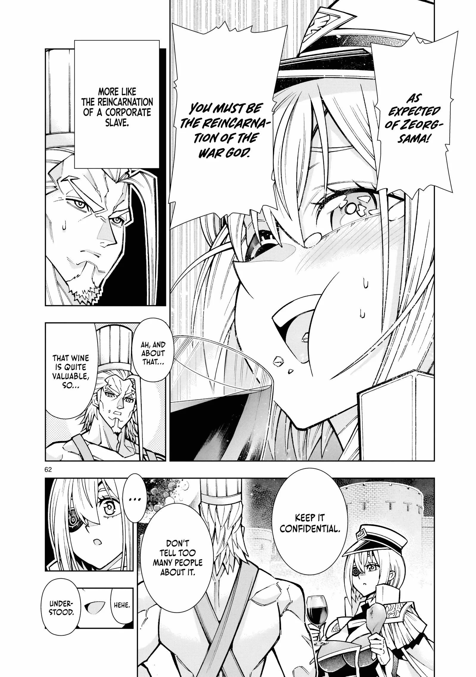I Suddenly Found Myself as the Villainous General in a hack-and-slash Game~ I'll Smash Apart the Doom Route~ Chapter 1 page 61