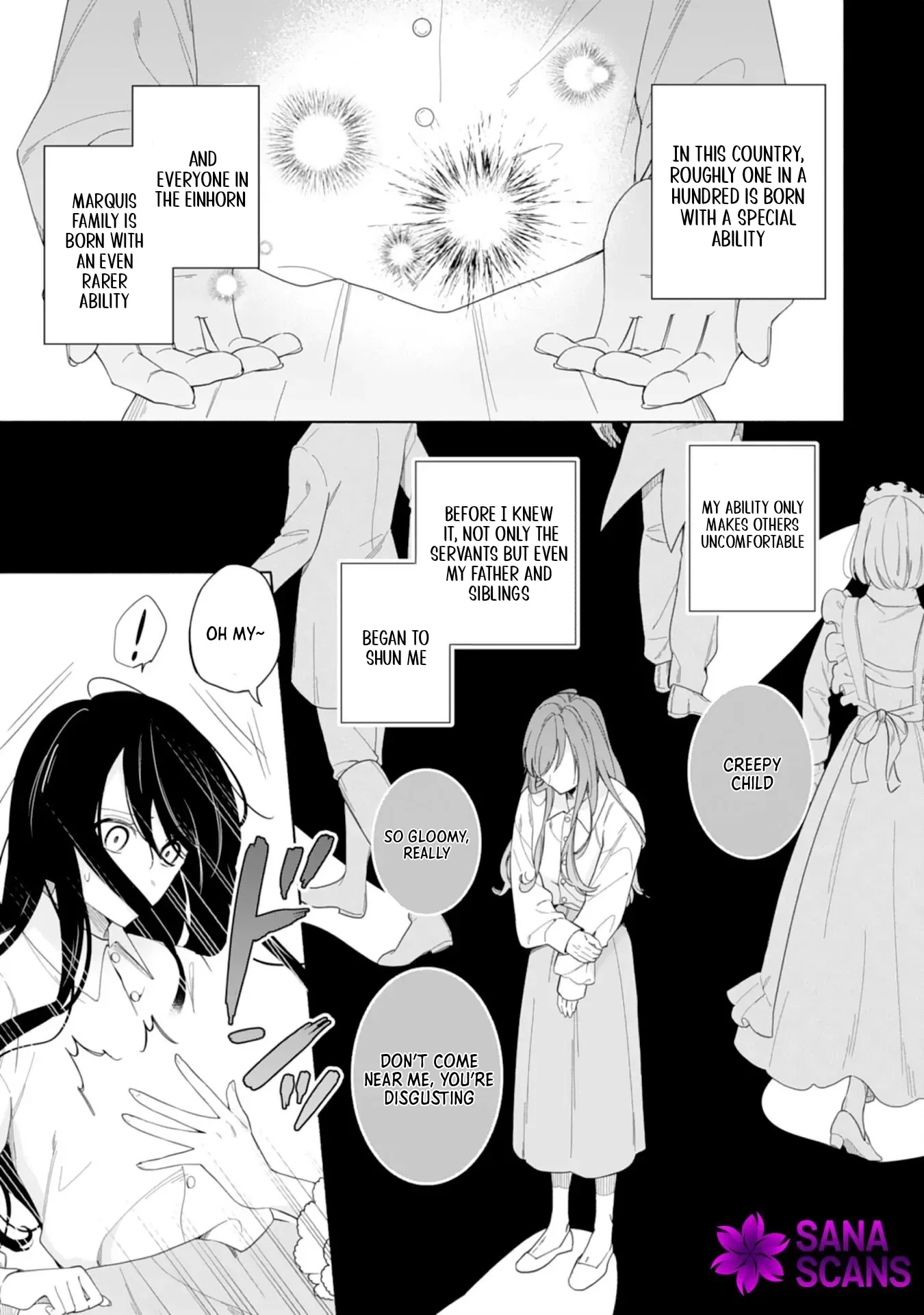 Escaping My Charming Sister: A Mind-Reading Lady’s Path to Happiness Chapter 1 page 4