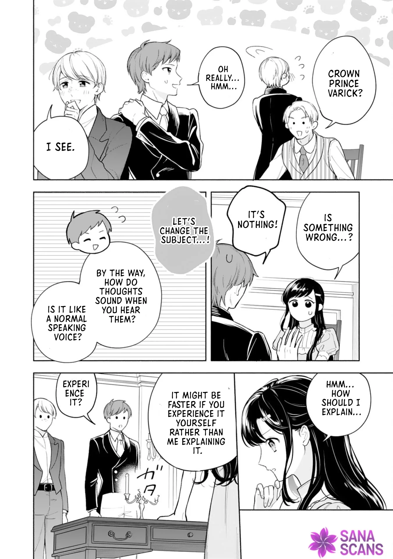 Escaping My Charming Sister: A Mind-Reading Lady’s Path to Happiness Chapter 8 page 4