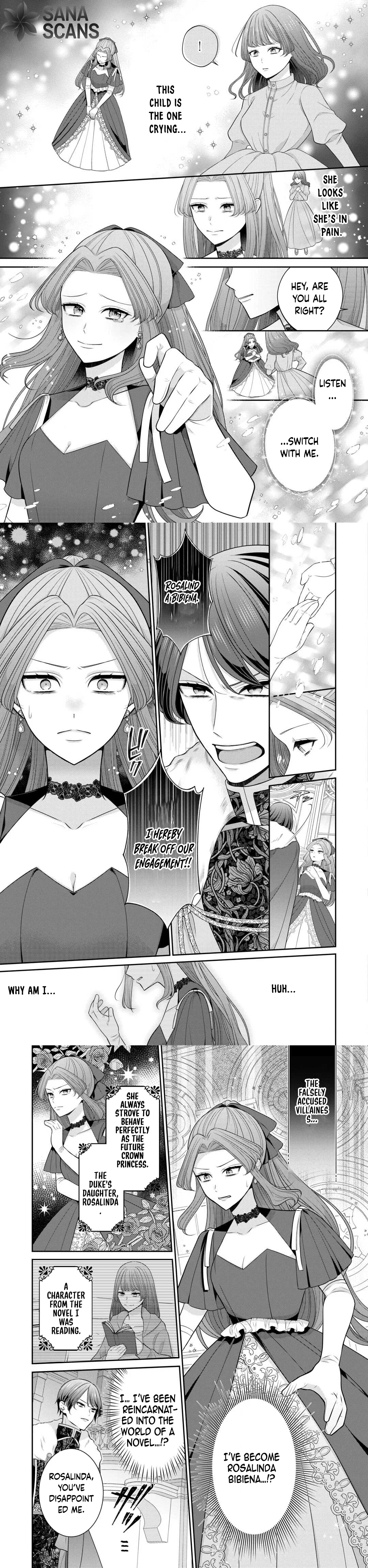 The Falsely Accused Duke's Daughter Flees to a Neighboring Kingdom Chapter 1 page 2