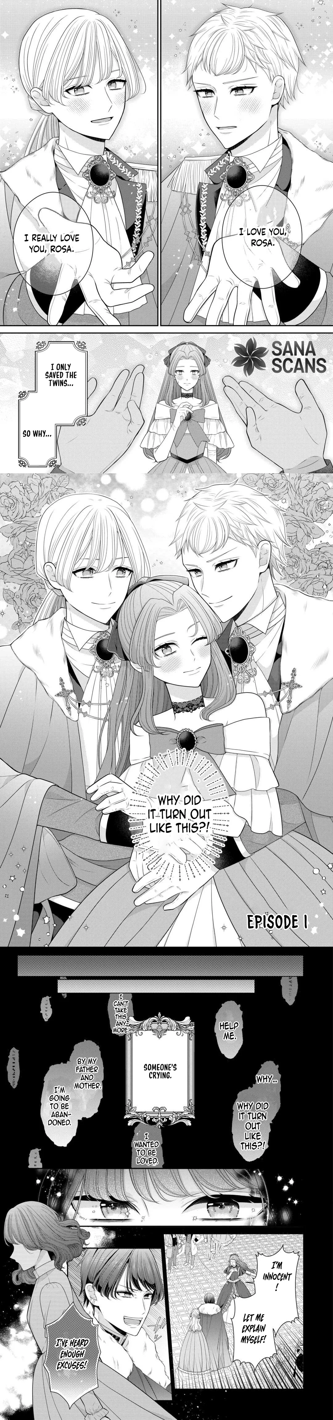 The Falsely Accused Duke's Daughter Flees to a Neighboring Kingdom Chapter 1 page 1