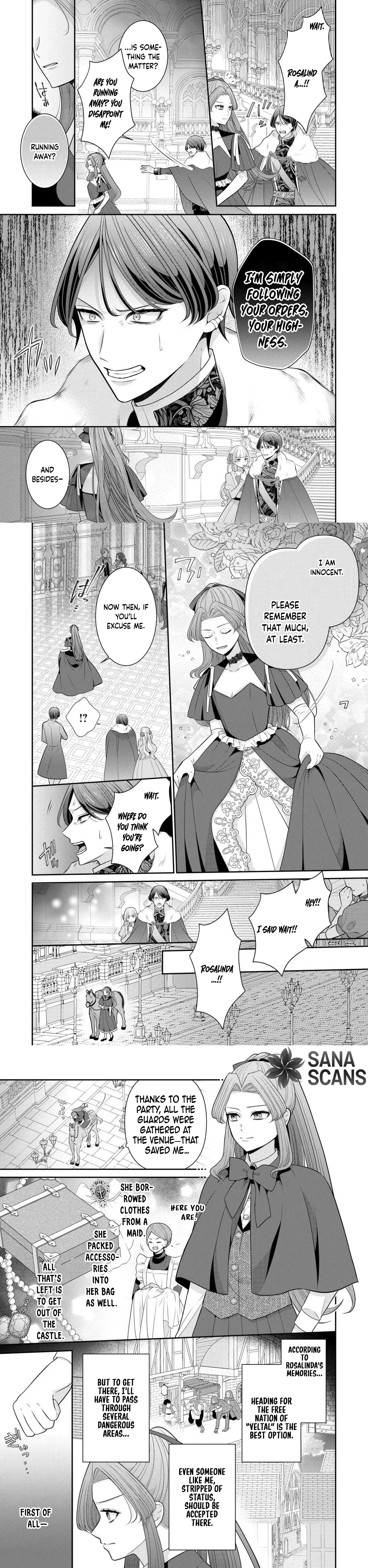 The Falsely Accused Duke's Daughter Flees to a Neighboring Kingdom Chapter 1 page 7
