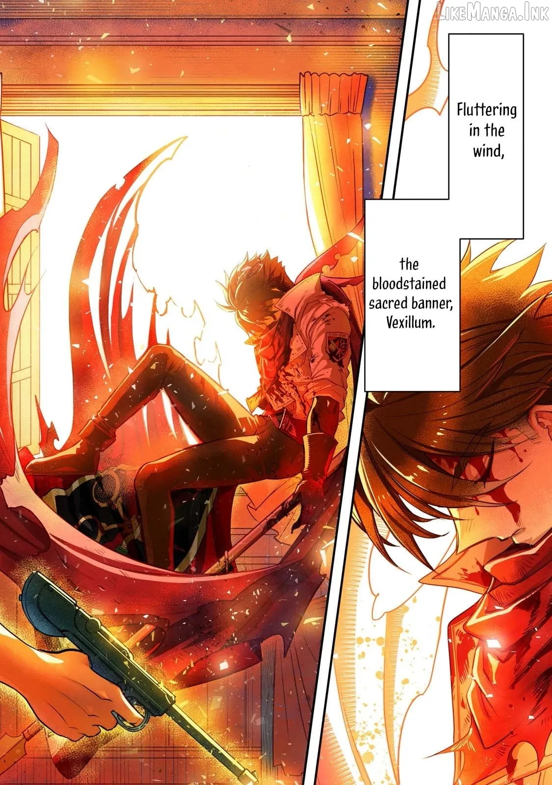 Vexillum, Stained in the Blood of Rebellion Chapter 1 page 3
