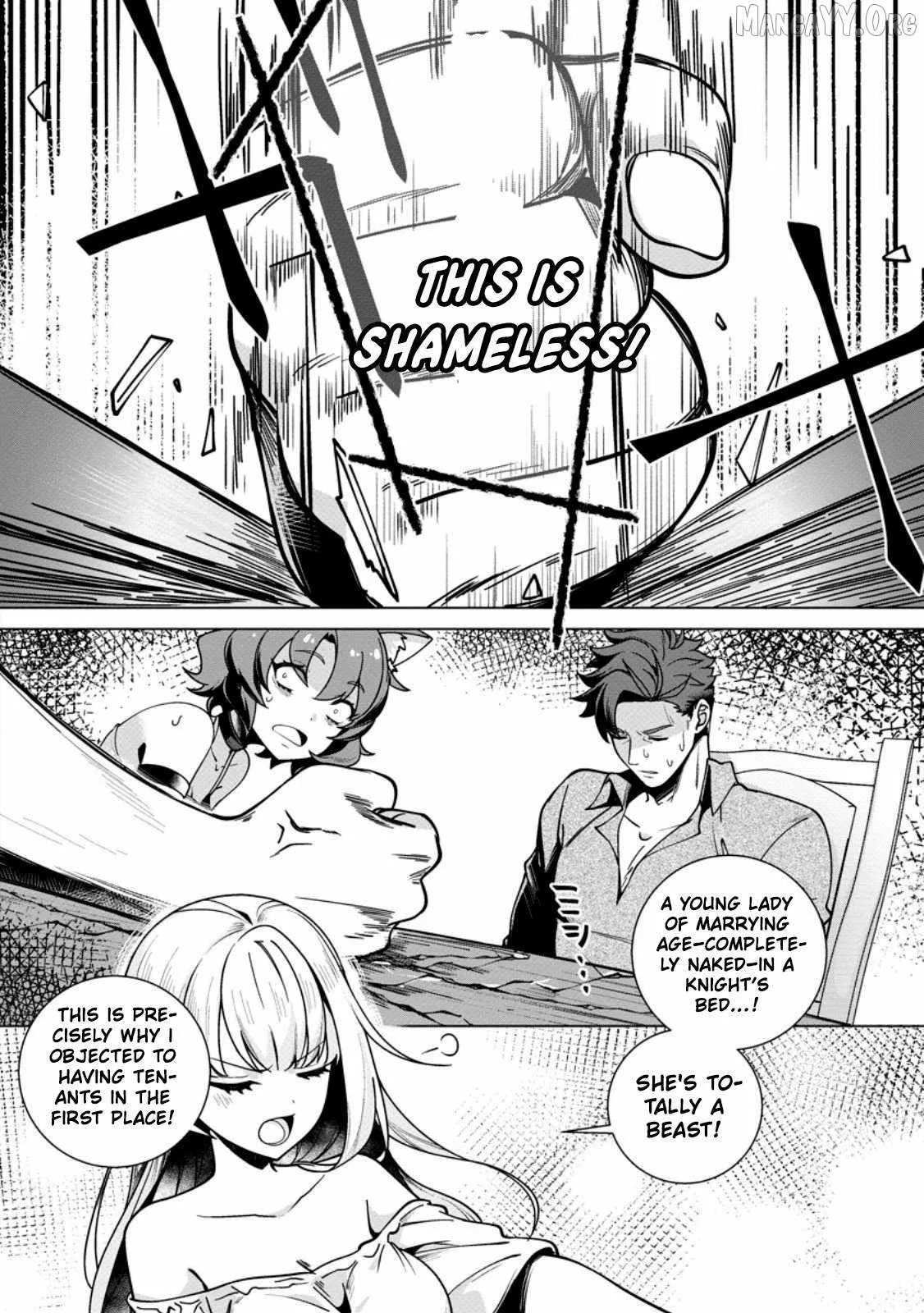 Netorare Tsuihōsareta Saikyō Kishi Danchō No Ossan, Katainaka De Eiyū Ni Matsuriagerareru Chapter 4 page 4