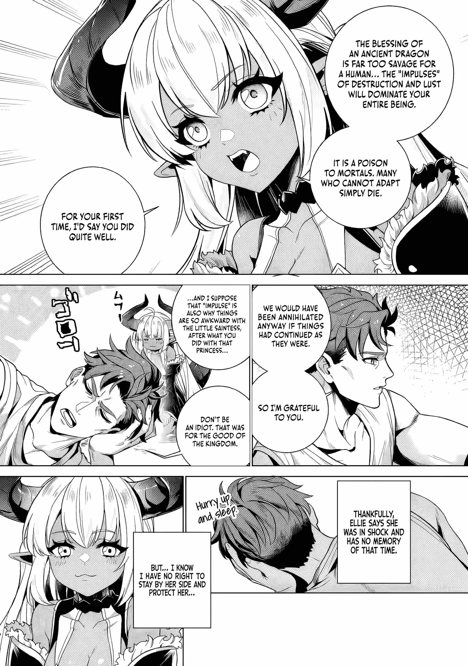 Netorare Tsuihōsareta Saikyō Kishi Danchō No Ossan, Katainaka De Eiyū Ni Matsuriagerareru Chapter 5.3 page 4