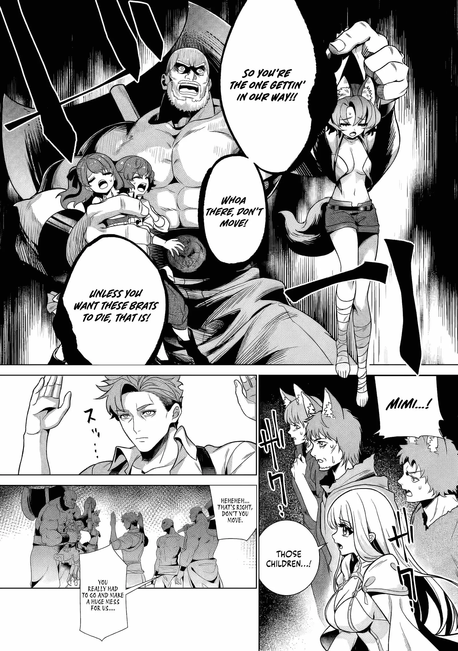 Netorare Tsuihōsareta Saikyō Kishi Danchō No Ossan, Katainaka De Eiyū Ni Matsuriagerareru Chapter 3.2 page 13
