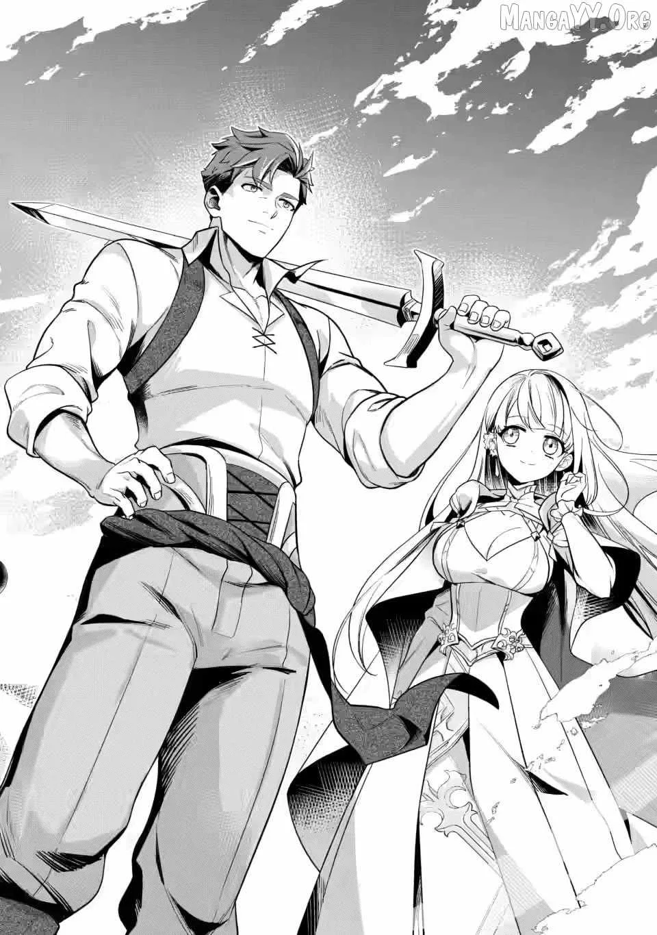 Netorare Tsuihōsareta Saikyō Kishi Danchō No Ossan, Katainaka De Eiyū Ni Matsuriagerareru Chapter 6.1 page 4