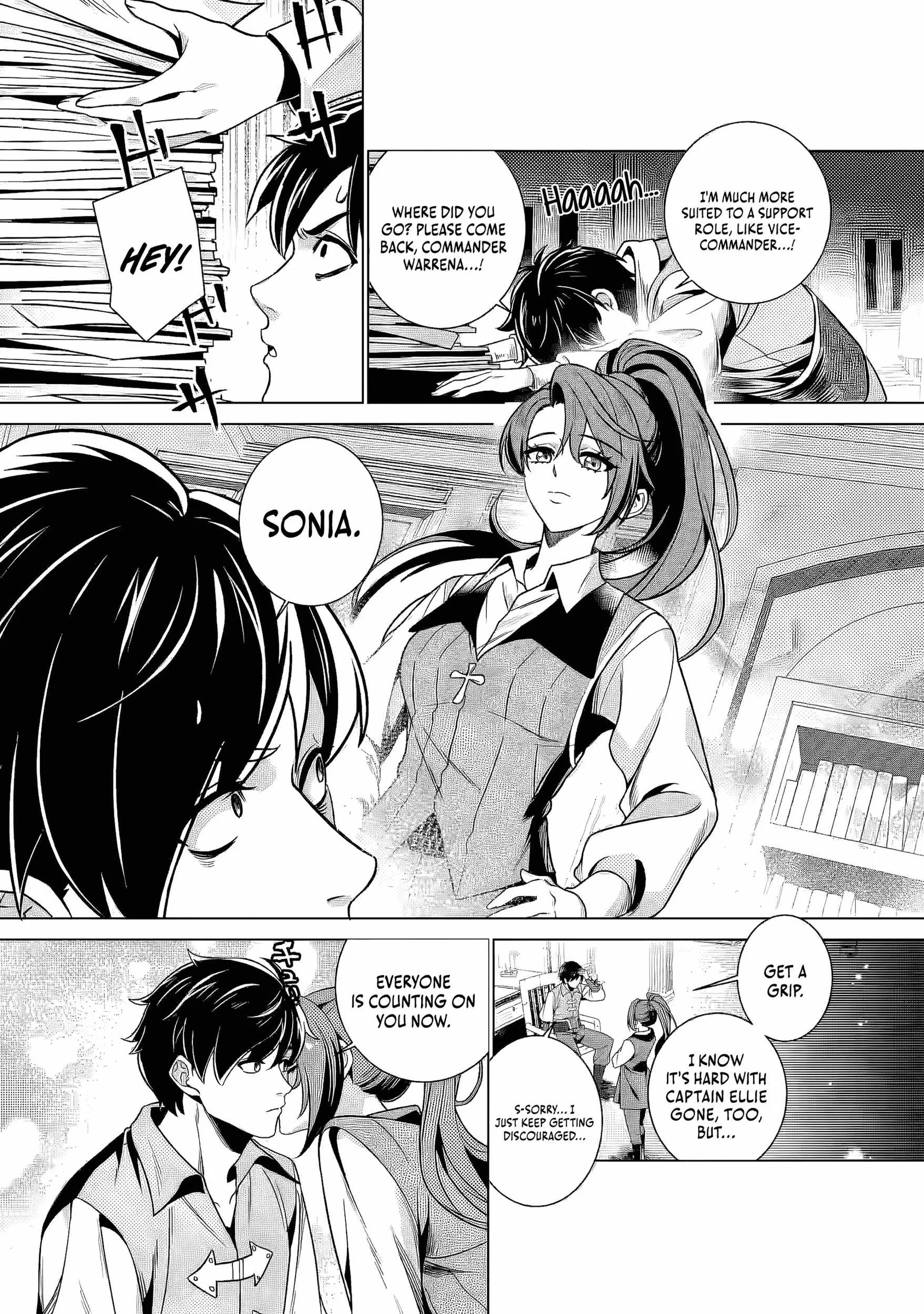 Netorare Tsuihōsareta Saikyō Kishi Danchō No Ossan, Katainaka De Eiyū Ni Matsuriagerareru Chapter 5.3 page 8