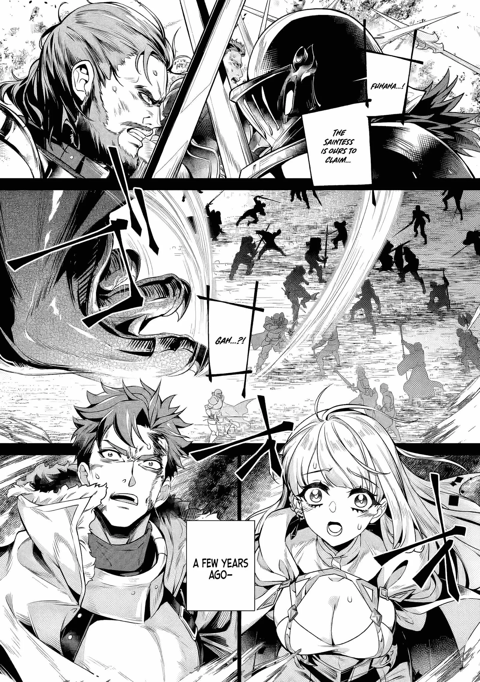 Netorare Tsuihōsareta Saikyō Kishi Danchō No Ossan, Katainaka De Eiyū Ni Matsuriagerareru Chapter 5.1 page 3