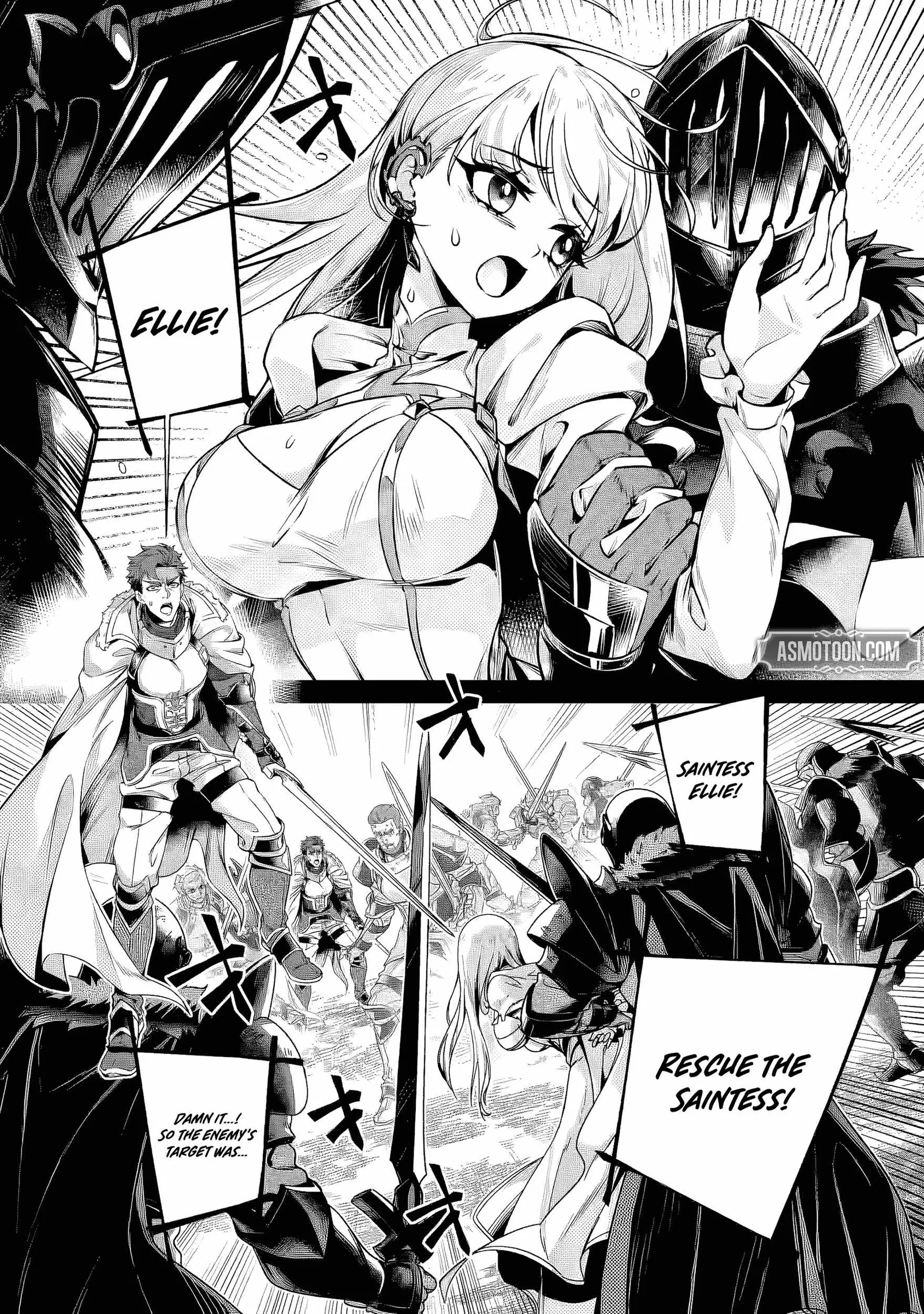 Netorare Tsuihōsareta Saikyō Kishi Danchō No Ossan, Katainaka De Eiyū Ni Matsuriagerareru Chapter 5.1 page 2
