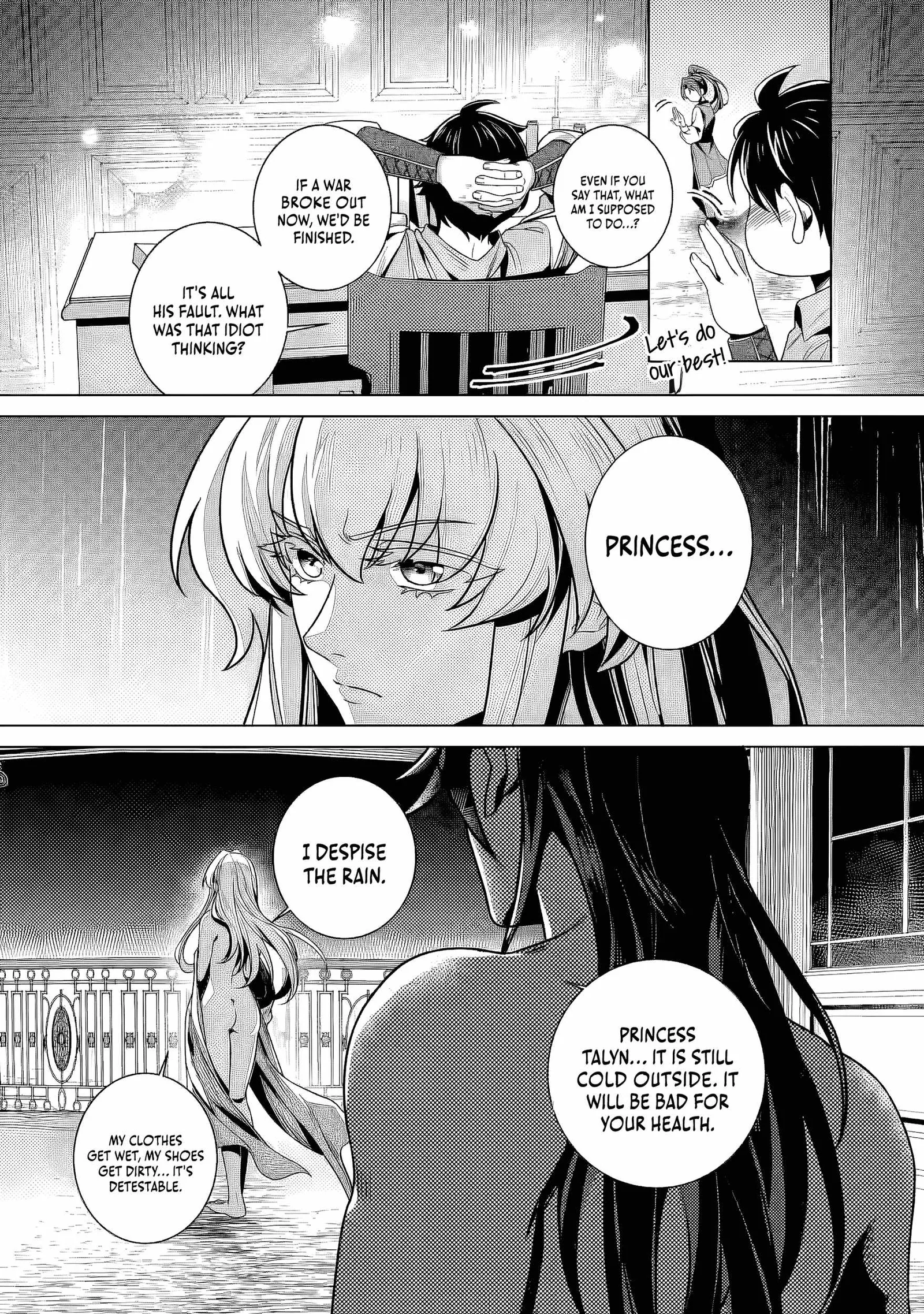 Netorare Tsuihōsareta Saikyō Kishi Danchō No Ossan, Katainaka De Eiyū Ni Matsuriagerareru Chapter 5.3 page 9