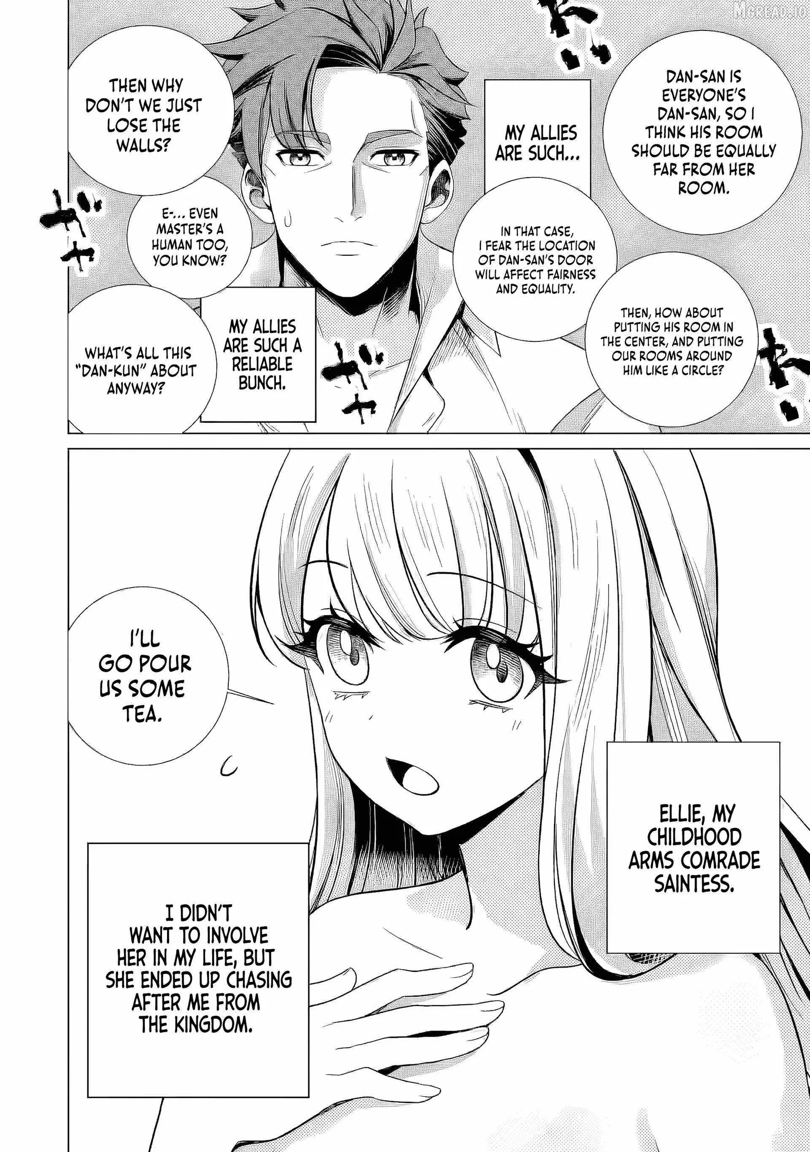 Netorare Tsuihōsareta Saikyō Kishi Danchō No Ossan, Katainaka De Eiyū Ni Matsuriagerareru Chapter 6.2 page 4