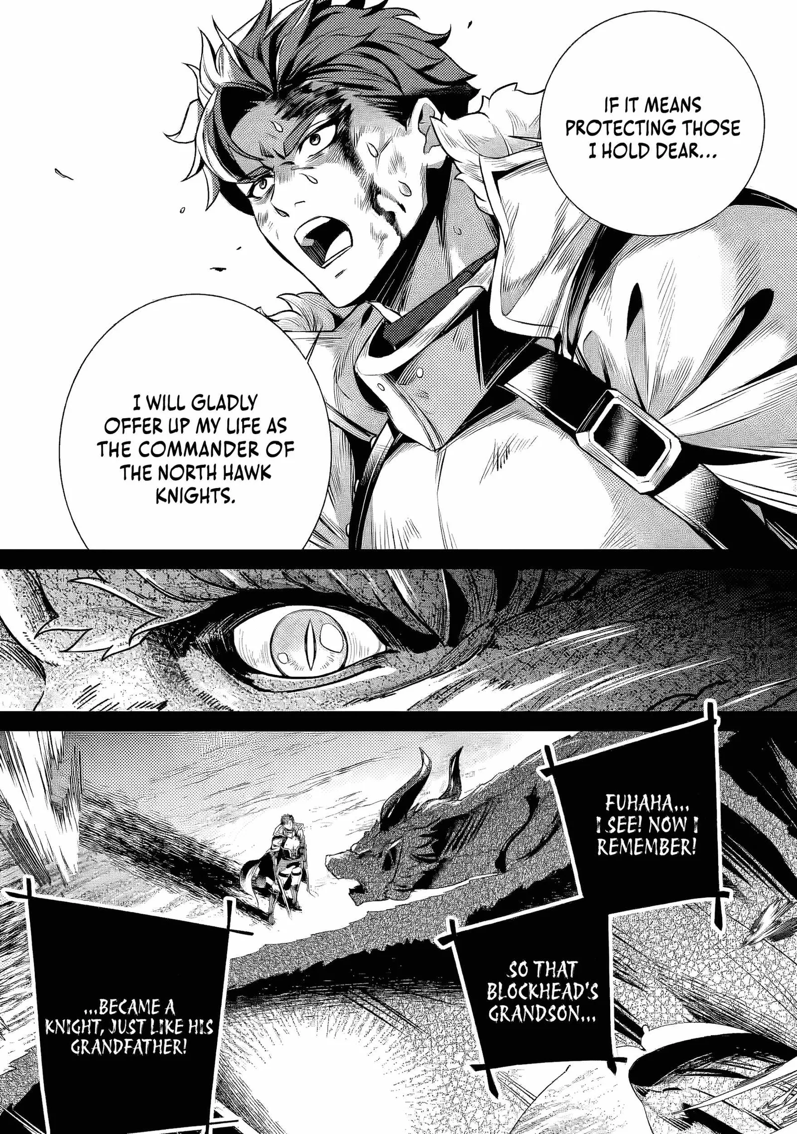 Netorare Tsuihōsareta Saikyō Kishi Danchō No Ossan, Katainaka De Eiyū Ni Matsuriagerareru Chapter 5.1 page 8