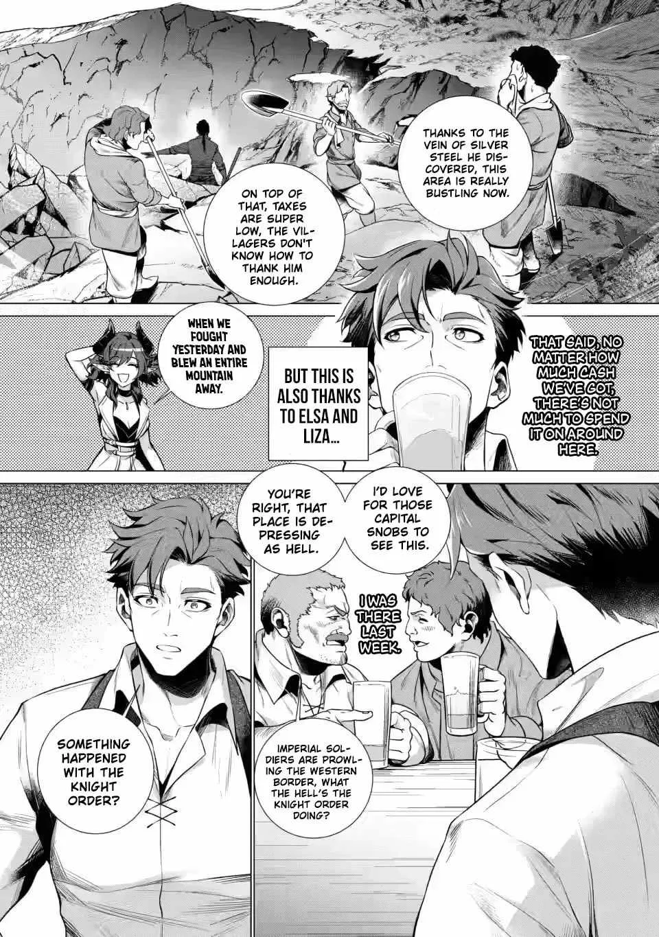 Netorare Tsuihōsareta Saikyō Kishi Danchō No Ossan, Katainaka De Eiyū Ni Matsuriagerareru Chapter 7 page 31