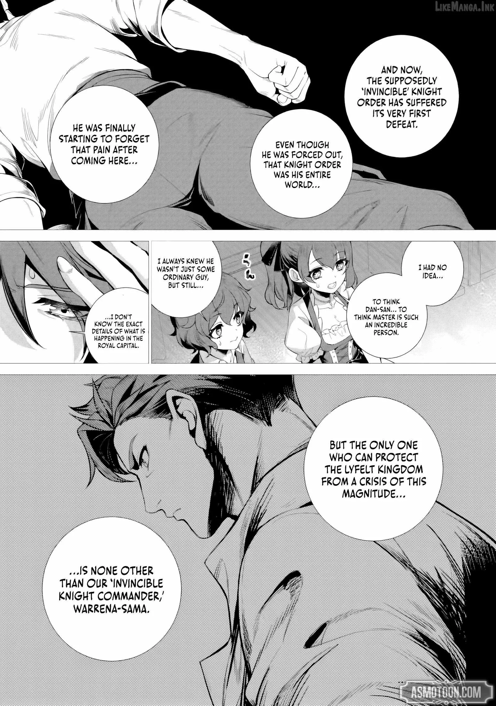 Netorare Tsuihōsareta Saikyō Kishi Danchō No Ossan, Katainaka De Eiyū Ni Matsuriagerareru Chapter 9 page 6