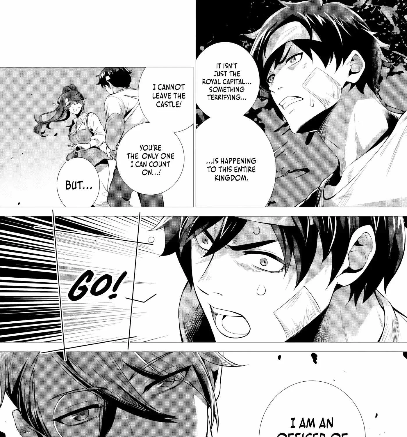 Netorare Tsuihōsareta Saikyō Kishi Danchō No Ossan, Katainaka De Eiyū Ni Matsuriagerareru Chapter 8 page 70
