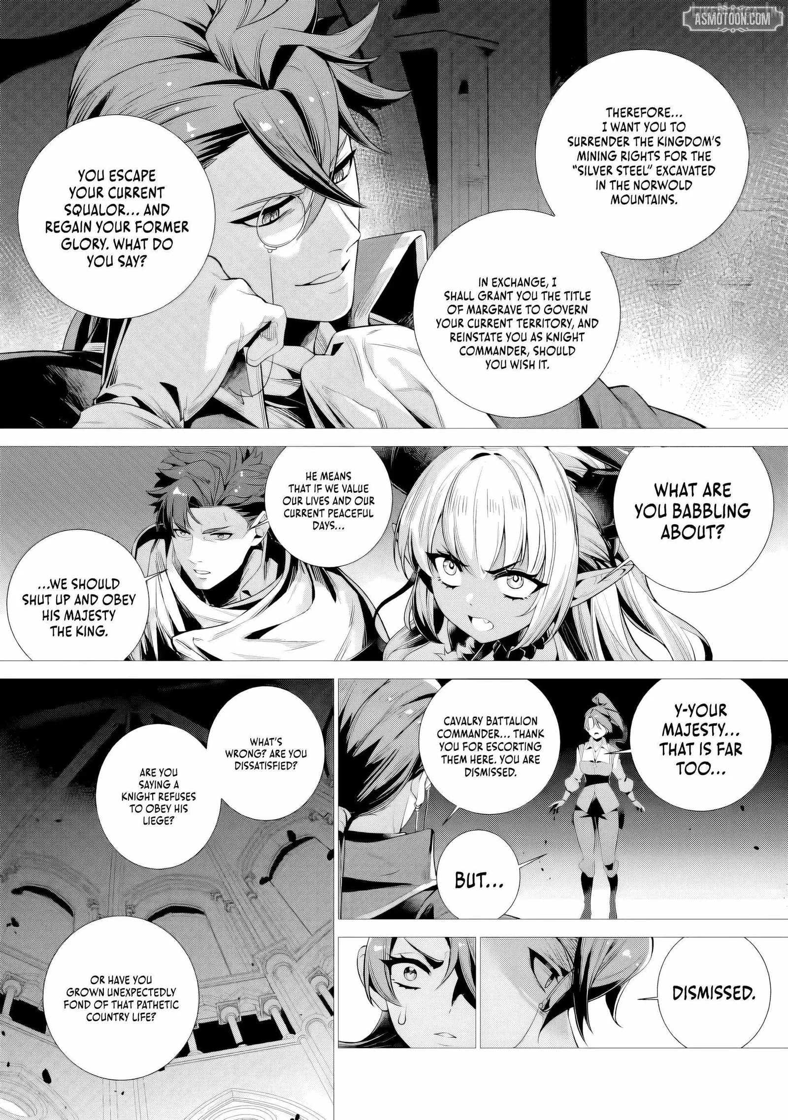 Netorare Tsuihōsareta Saikyō Kishi Danchō No Ossan, Katainaka De Eiyū Ni Matsuriagerareru Chapter 10 page 6