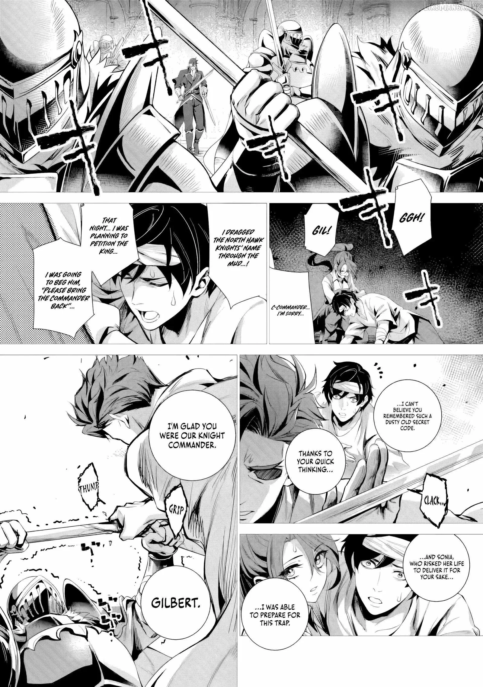 Netorare Tsuihōsareta Saikyō Kishi Danchō No Ossan, Katainaka De Eiyū Ni Matsuriagerareru Chapter 10 page 13