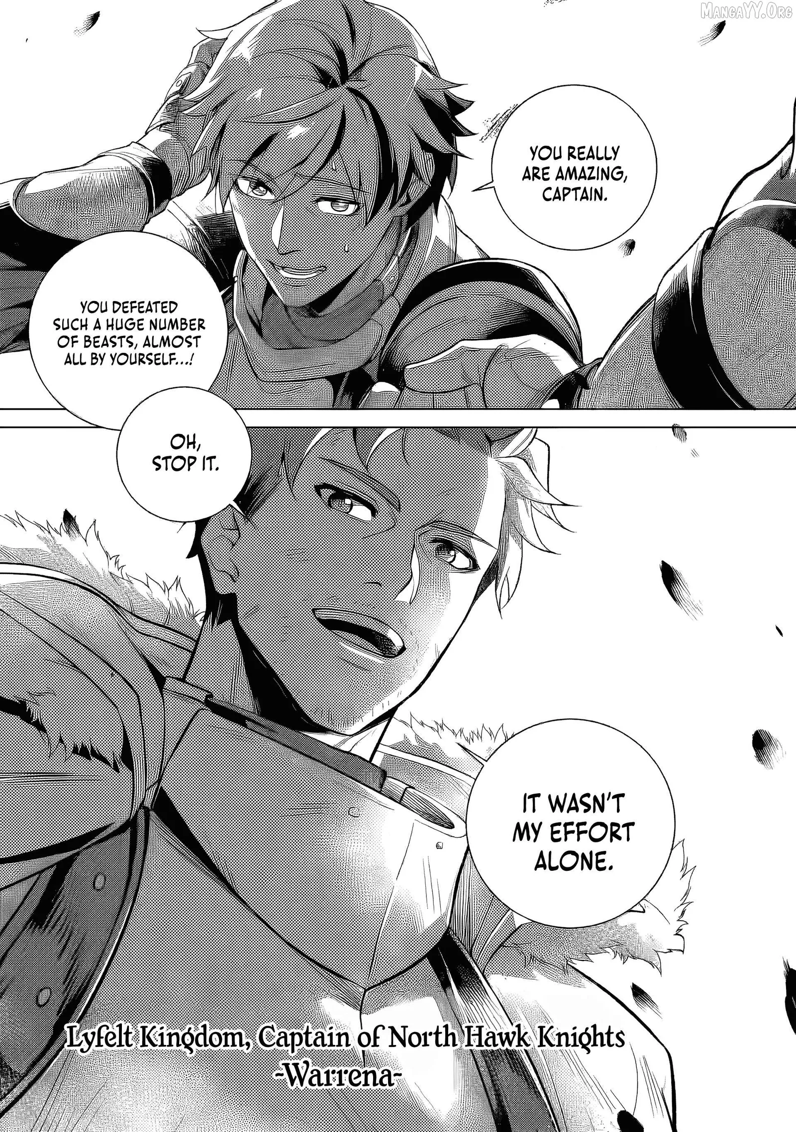 Netorare Tsuihōsareta Saikyō Kishi Danchō No Ossan, Katainaka De Eiyū Ni Matsuriagerareru Chapter 1 page 9