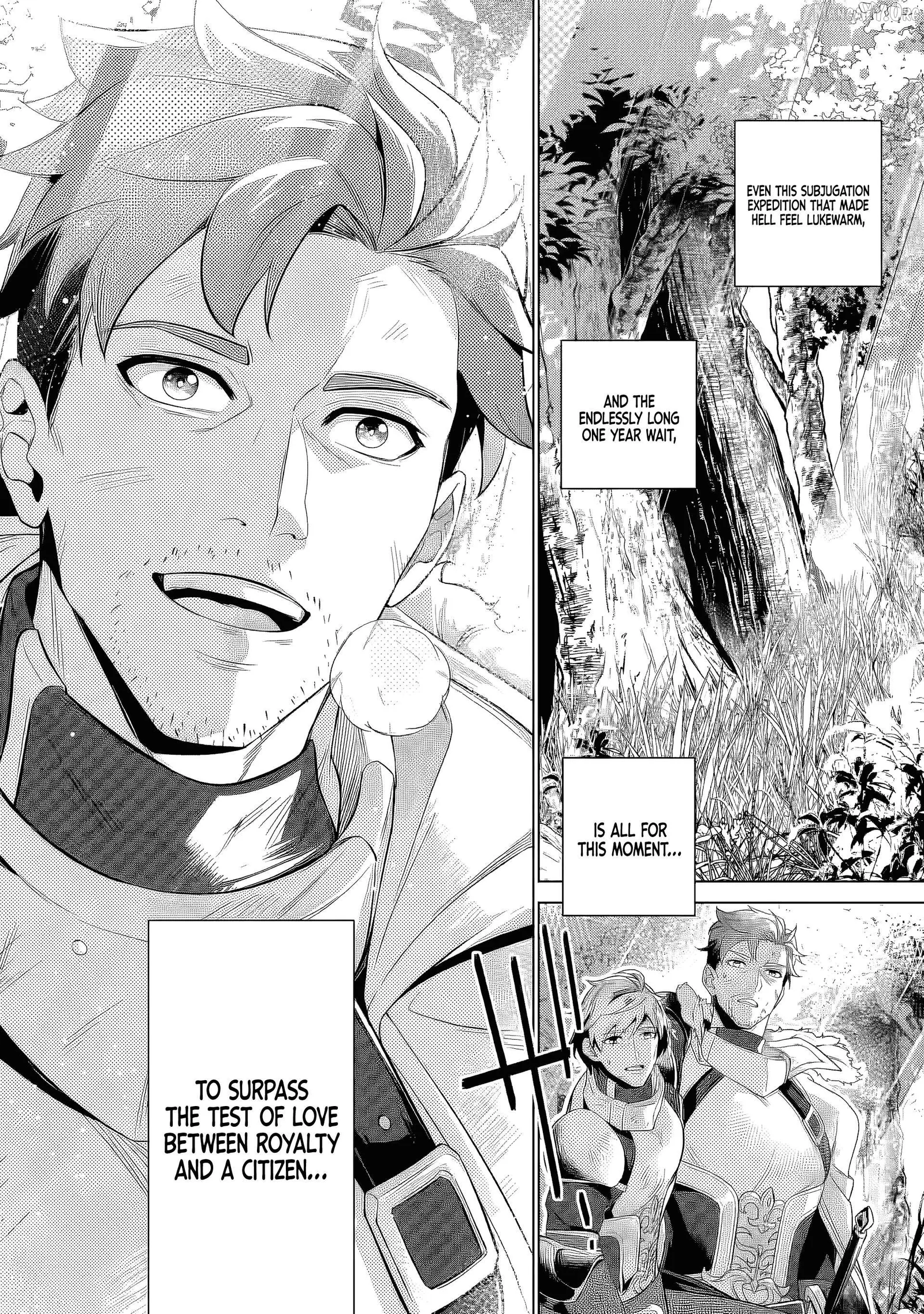 Netorare Tsuihōsareta Saikyō Kishi Danchō No Ossan, Katainaka De Eiyū Ni Matsuriagerareru Chapter 1 page 12