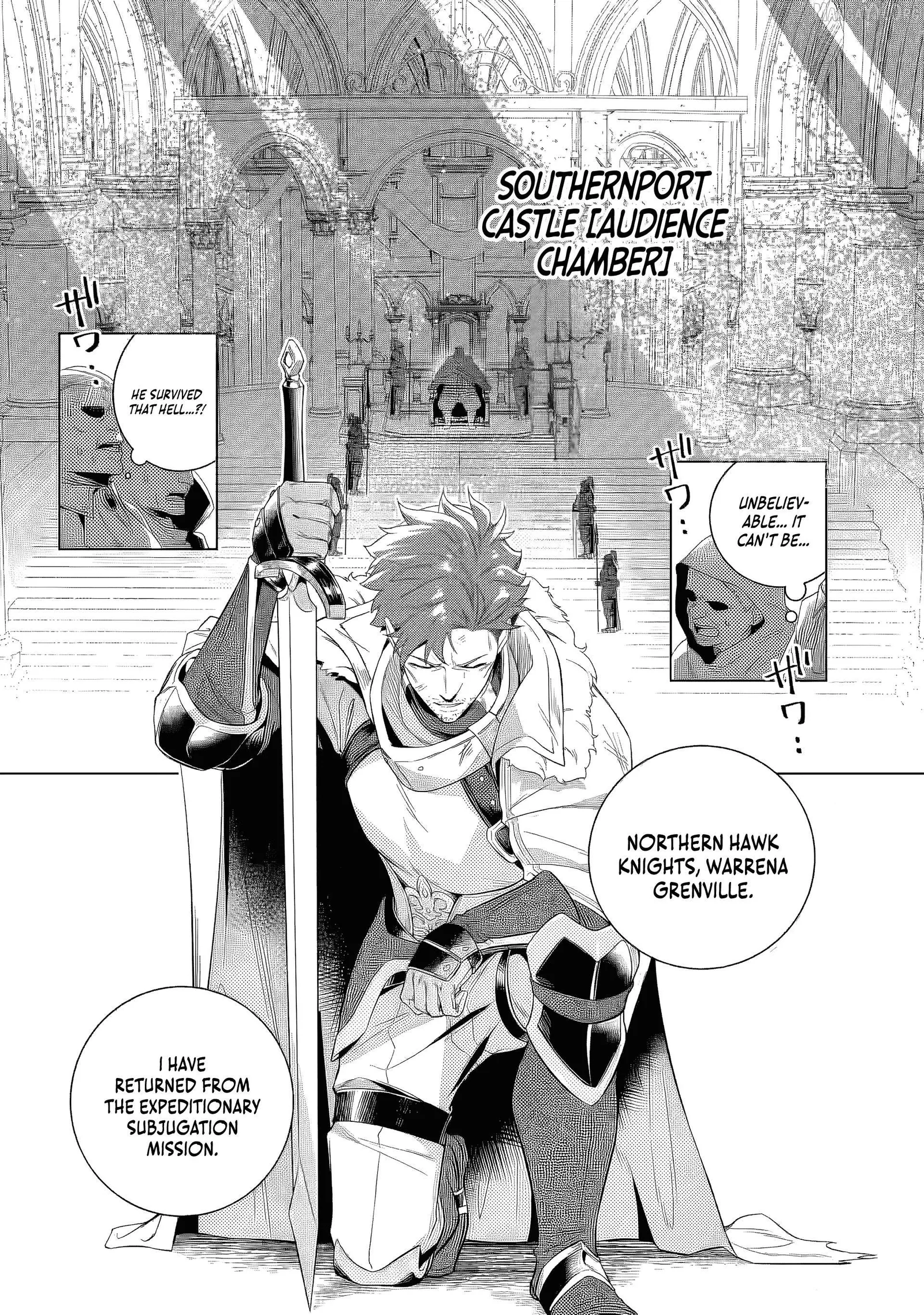 Netorare Tsuihōsareta Saikyō Kishi Danchō No Ossan, Katainaka De Eiyū Ni Matsuriagerareru Chapter 1 page 16
