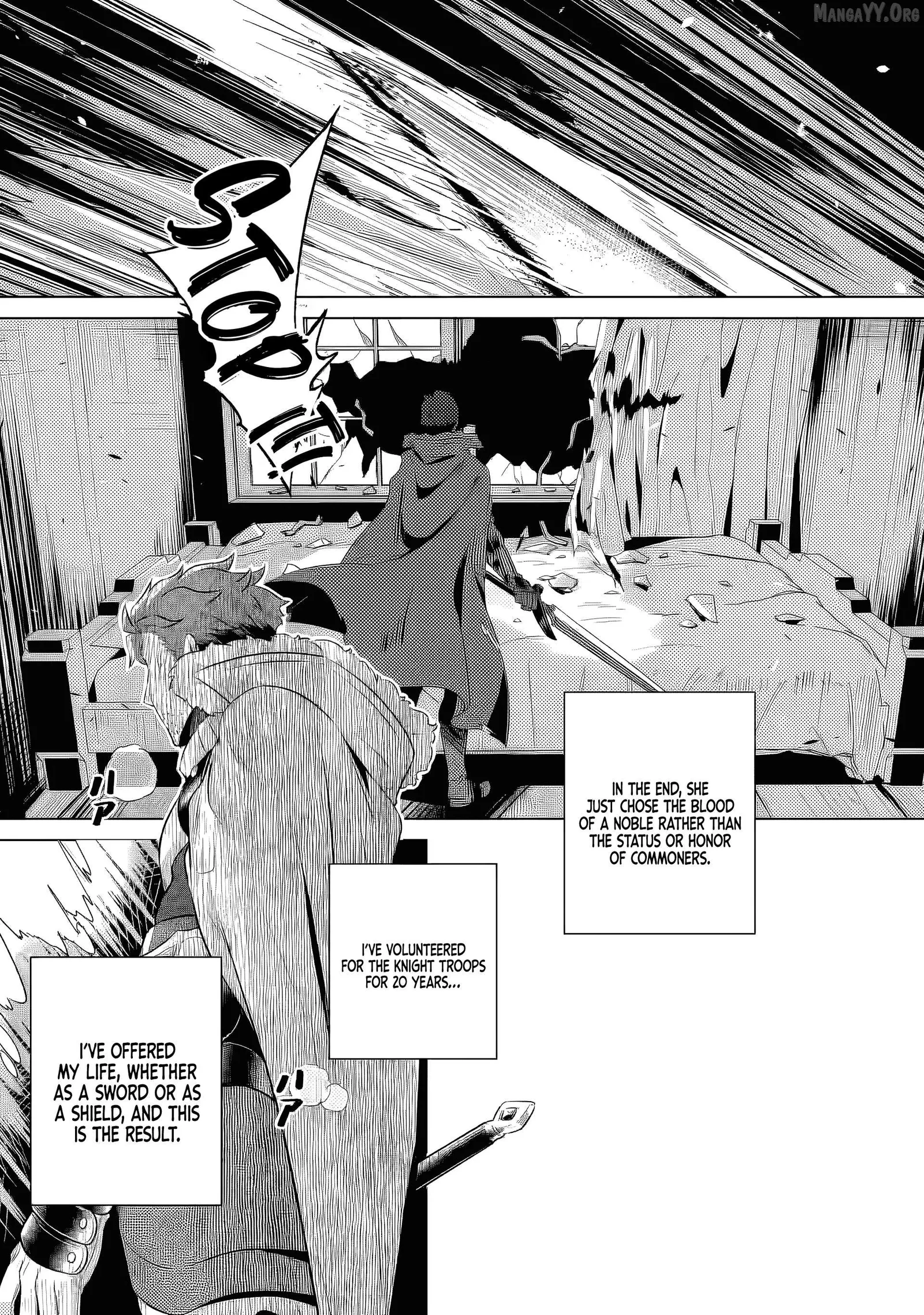 Netorare Tsuihōsareta Saikyō Kishi Danchō No Ossan, Katainaka De Eiyū Ni Matsuriagerareru Chapter 1 page 26
