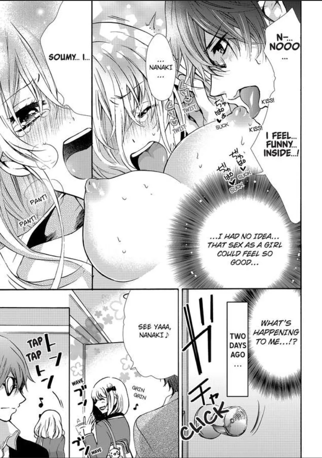 Female Pleasure. -I Turned into a Girl and Now Im Addicted to my Step-Brother Chapter 1 page 2