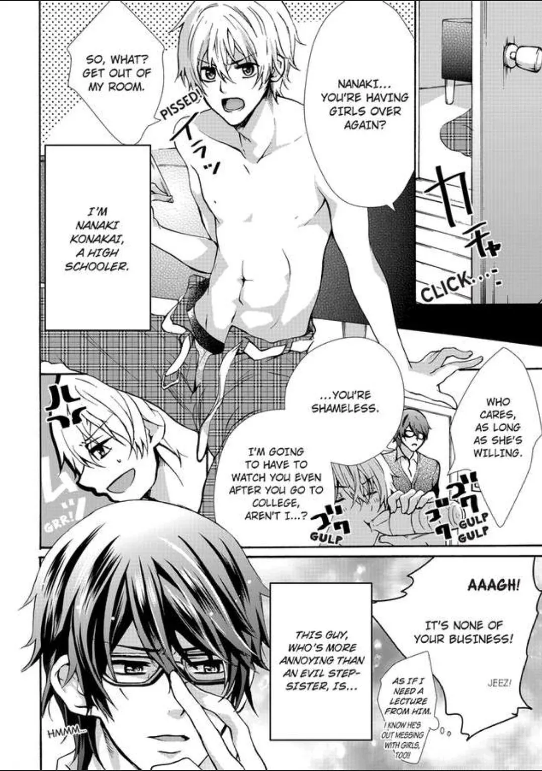 Female Pleasure. -I Turned into a Girl and Now Im Addicted to my Step-Brother Chapter 1 page 3
