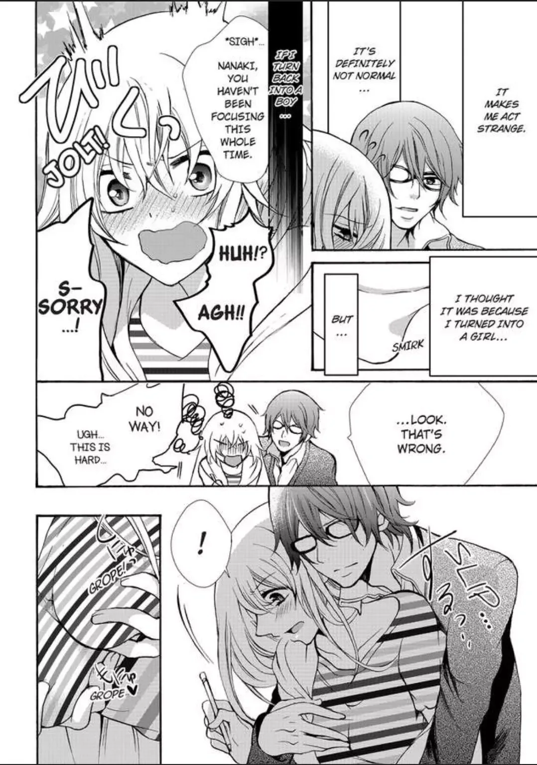 Female Pleasure. -I Turned into a Girl and Now Im Addicted to my Step-Brother Chapter 4 page 16