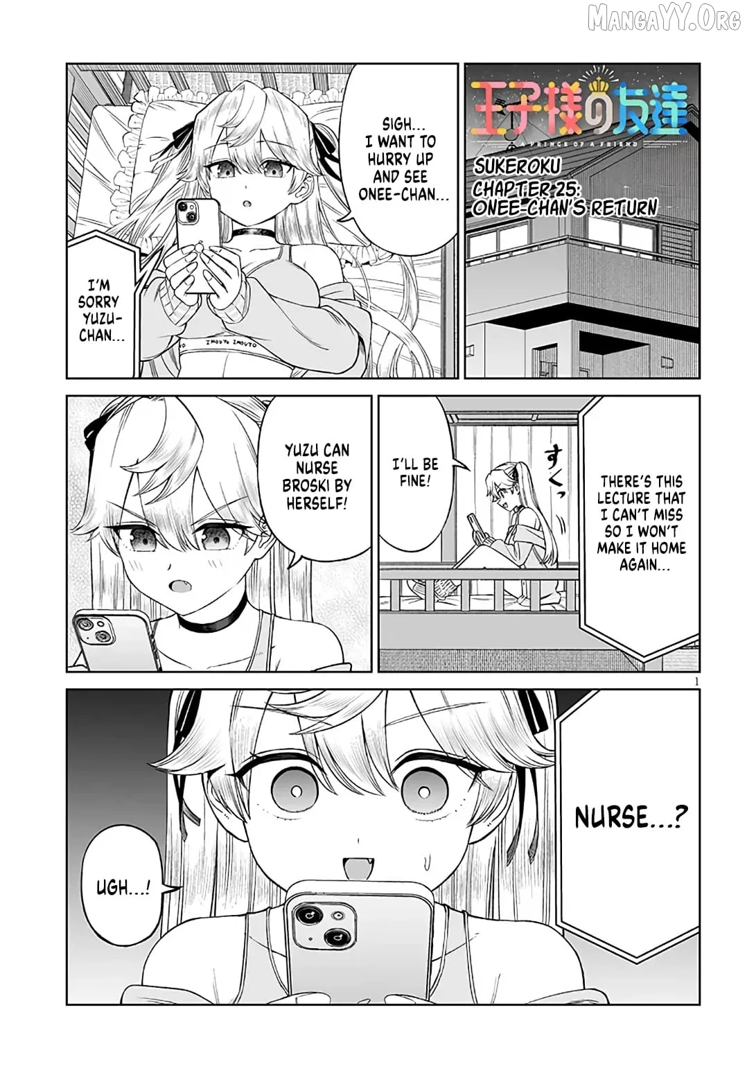 A Prince of a Friend Chapter 25 page 1