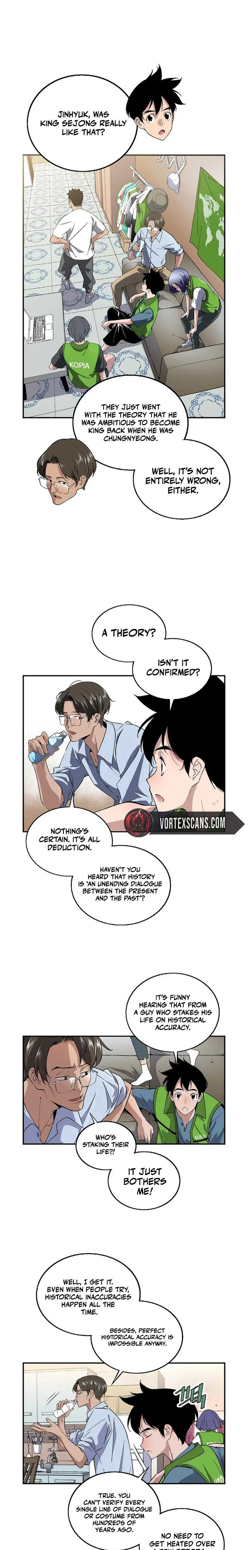 There is no Sejong in my Joseon Dynasty Chapter 1 page 5