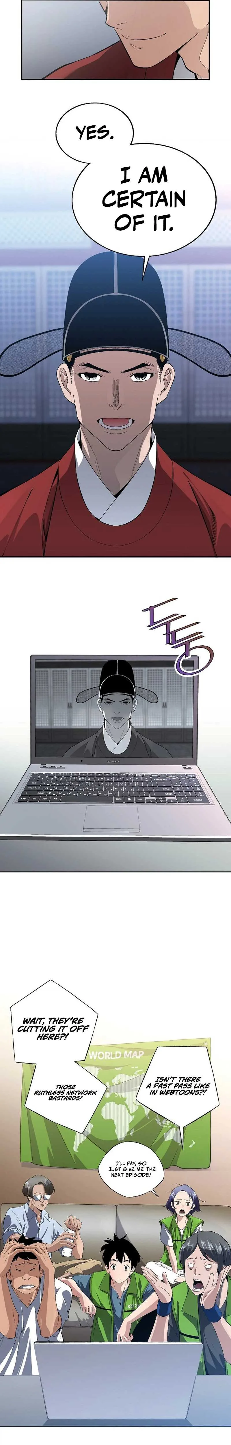 There is no Sejong in my Joseon Dynasty Chapter 1 page 3