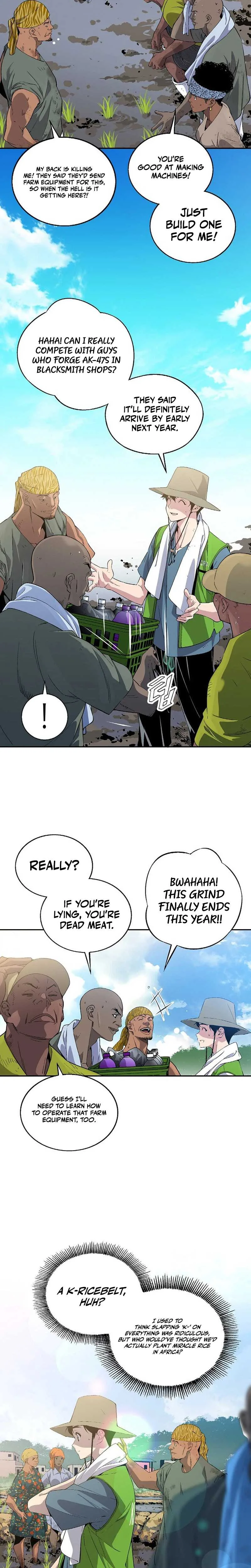 There is no Sejong in my Joseon Dynasty Chapter 1 page 9