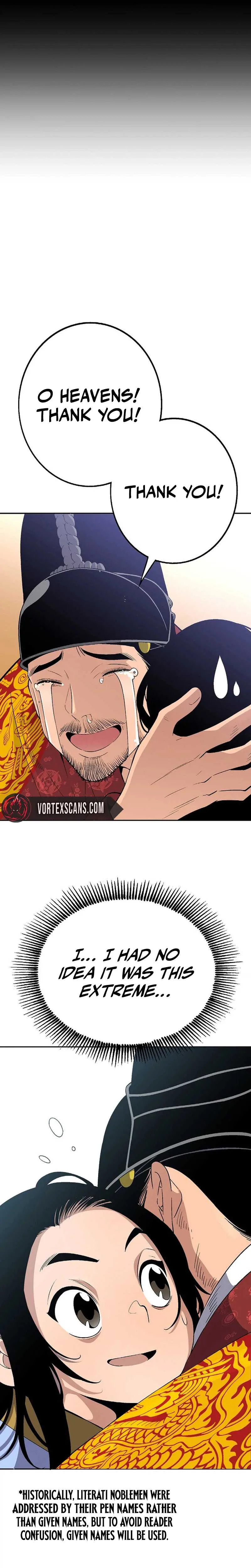 There is no Sejong in my Joseon Dynasty Chapter 1 page 30